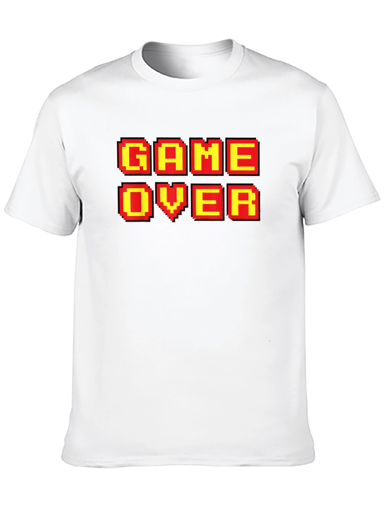 Game Over T-Shirt - Retro Pixel Design