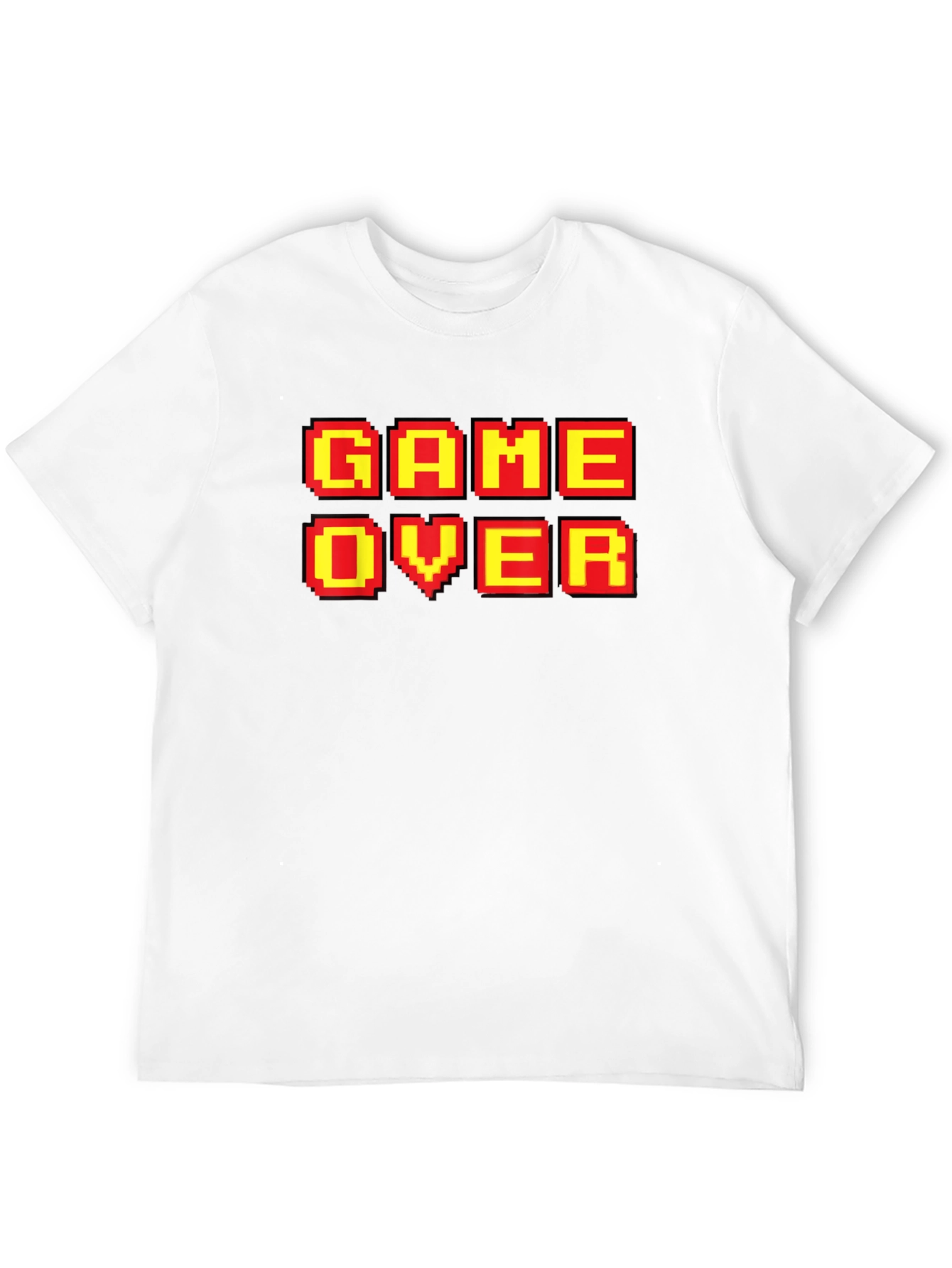 Game Over T-Shirt - Retro Pixel Design