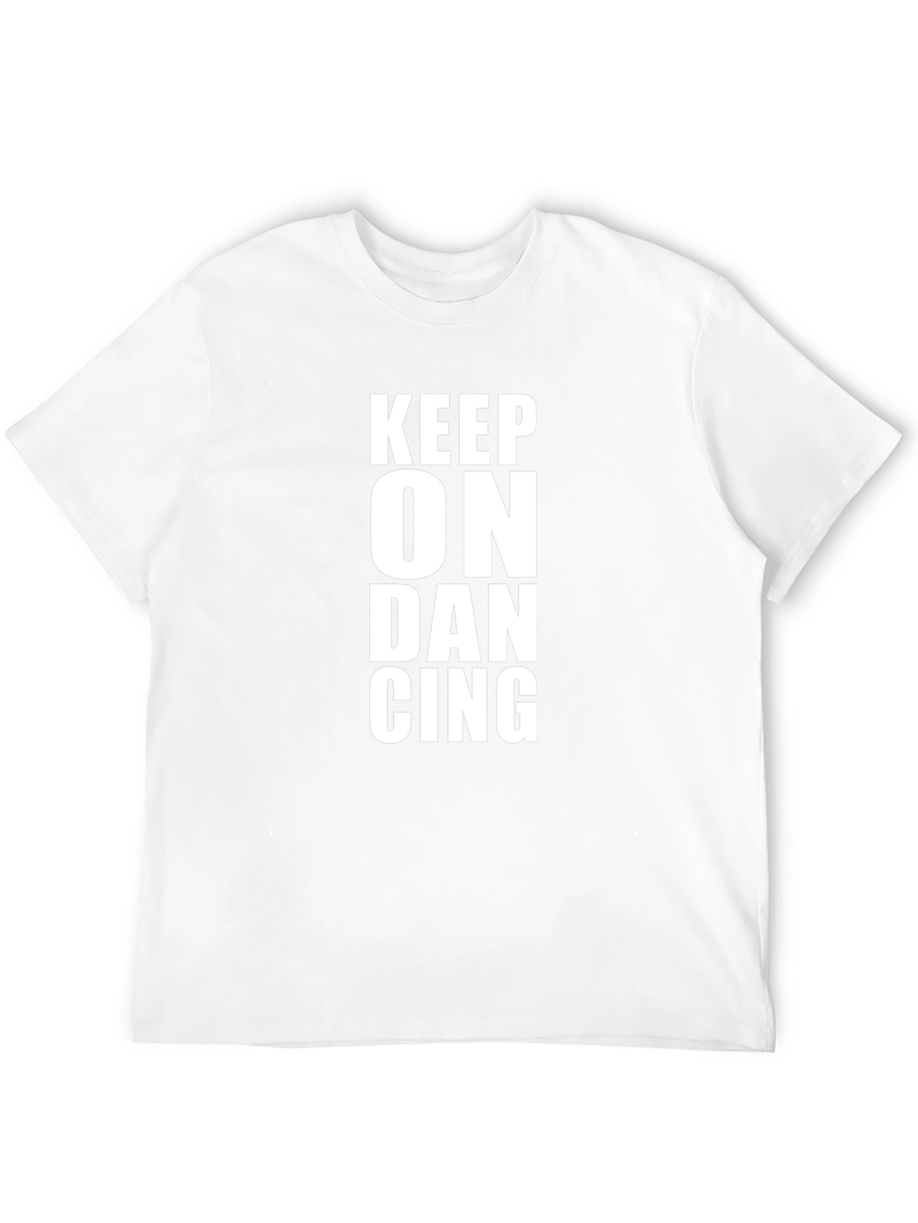 Keep On Dancing Black T-Shirt