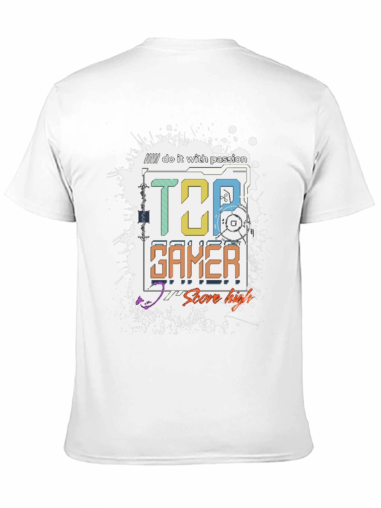 Top Gamer Graphic Tee - Do it with Passion!