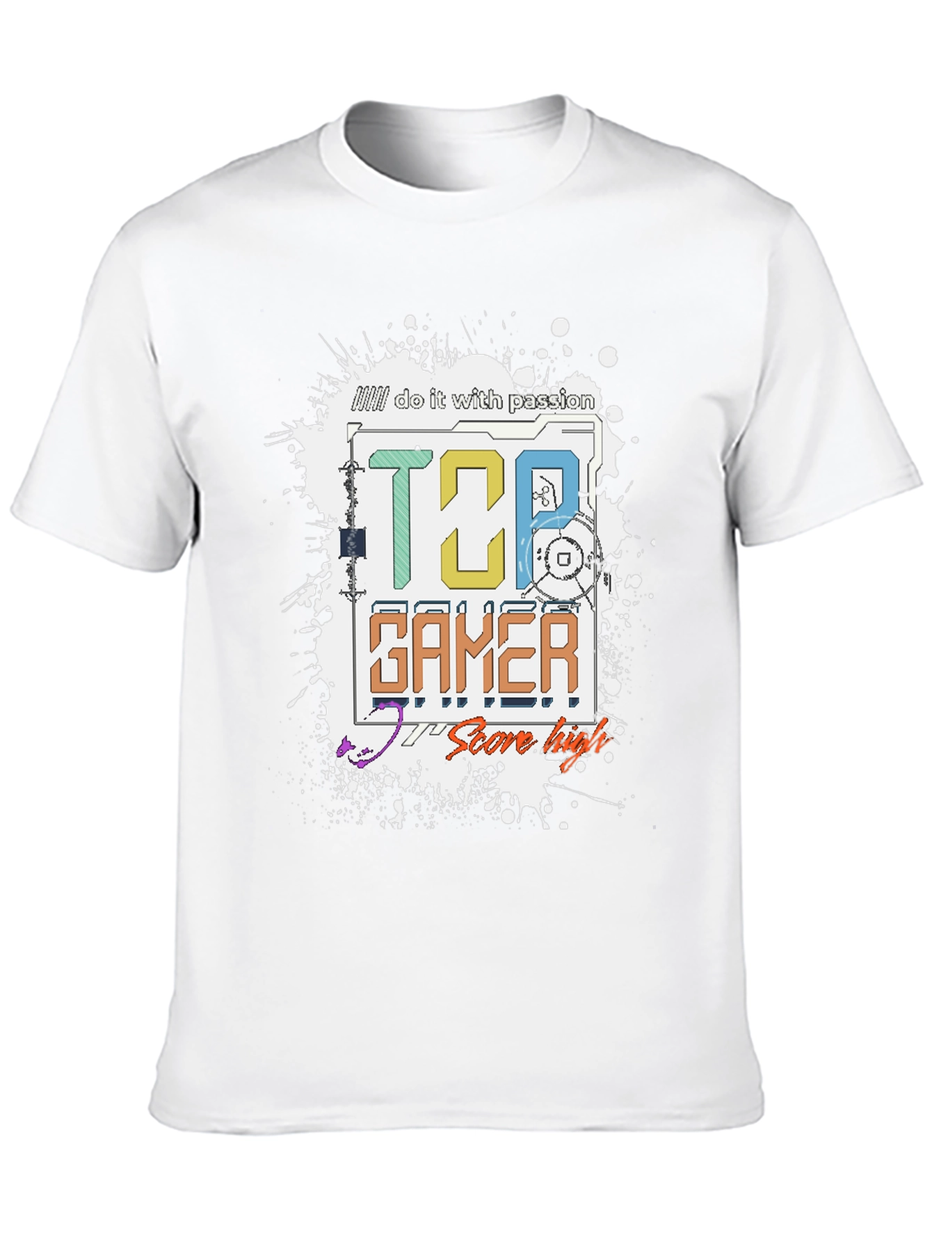 Top Gamer Graphic Tee - Do it with Passion!
