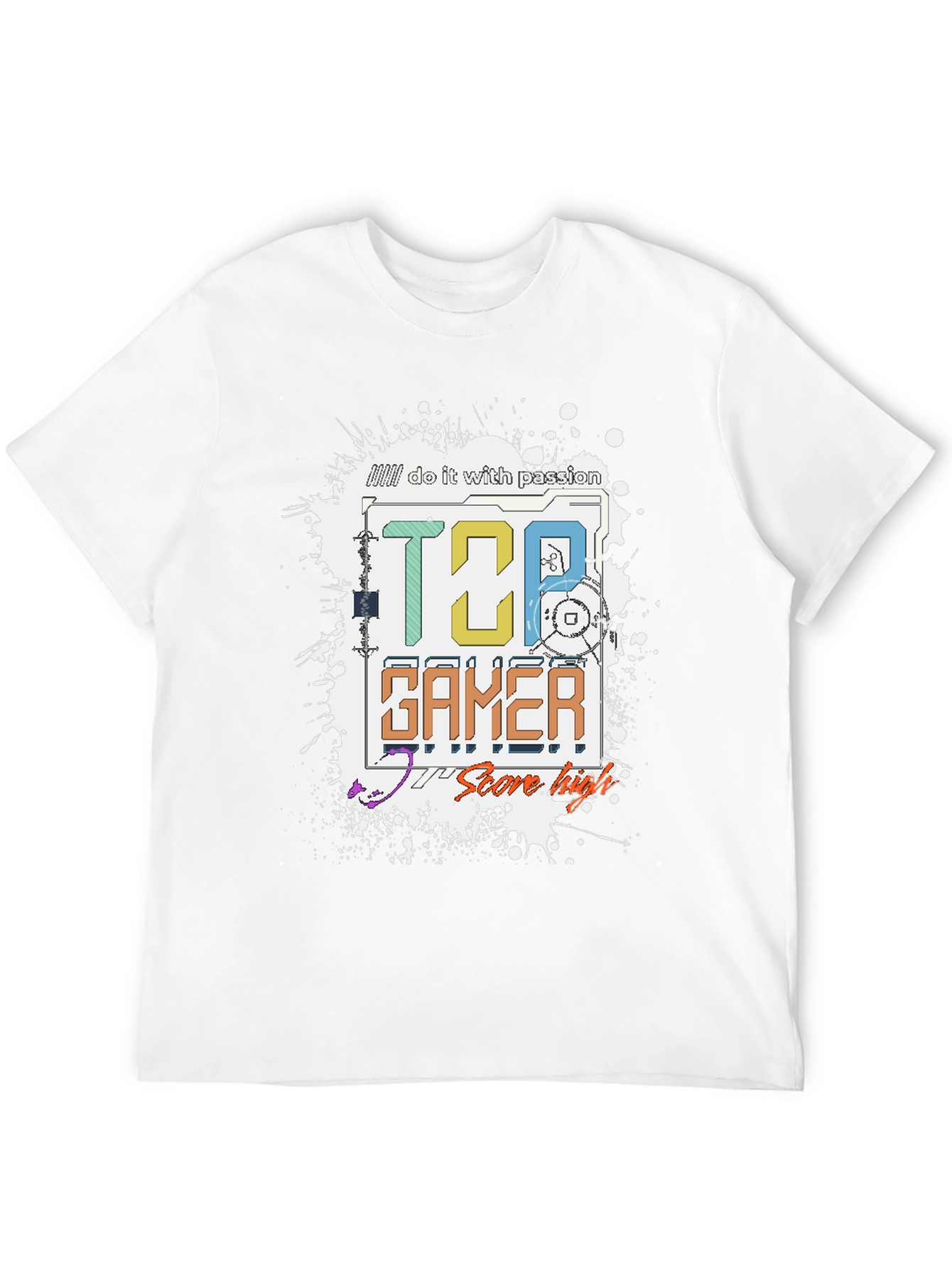 Top Gamer Graphic Tee - Do it with Passion!