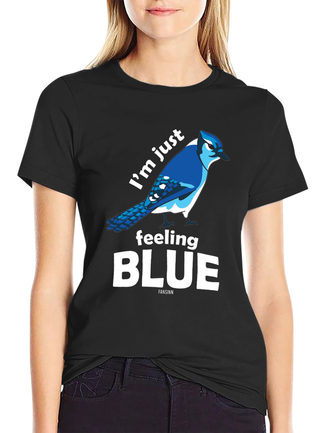 Im Just Feeling Blue Bird T-Shirt