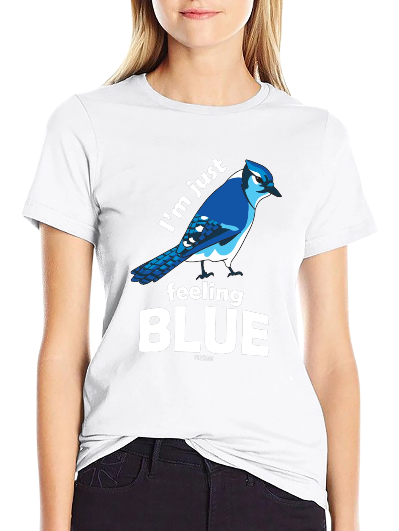 Im Just Feeling Blue Bird T-Shirt