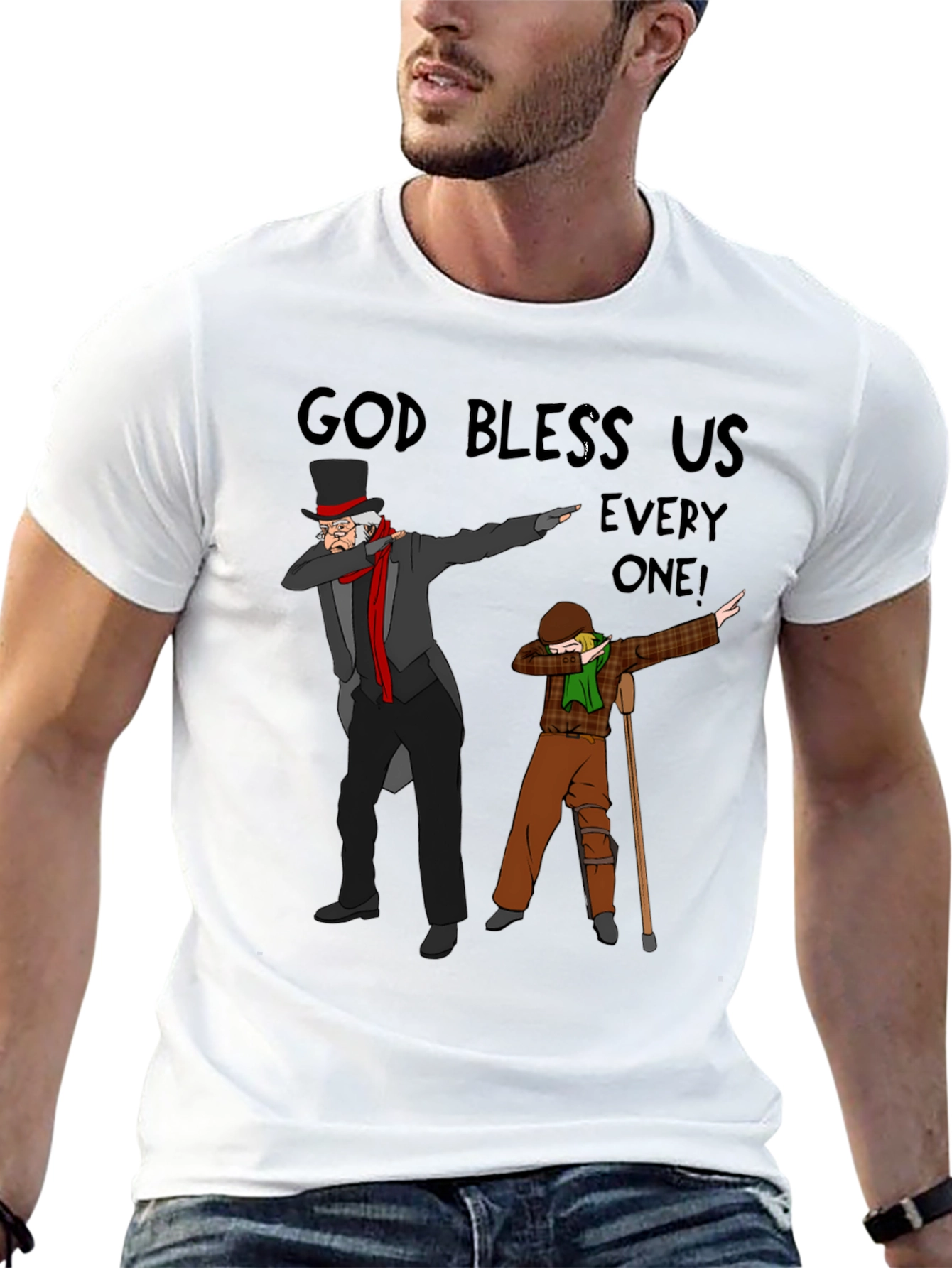 God Bless Us Every One! Dab T-Shirt