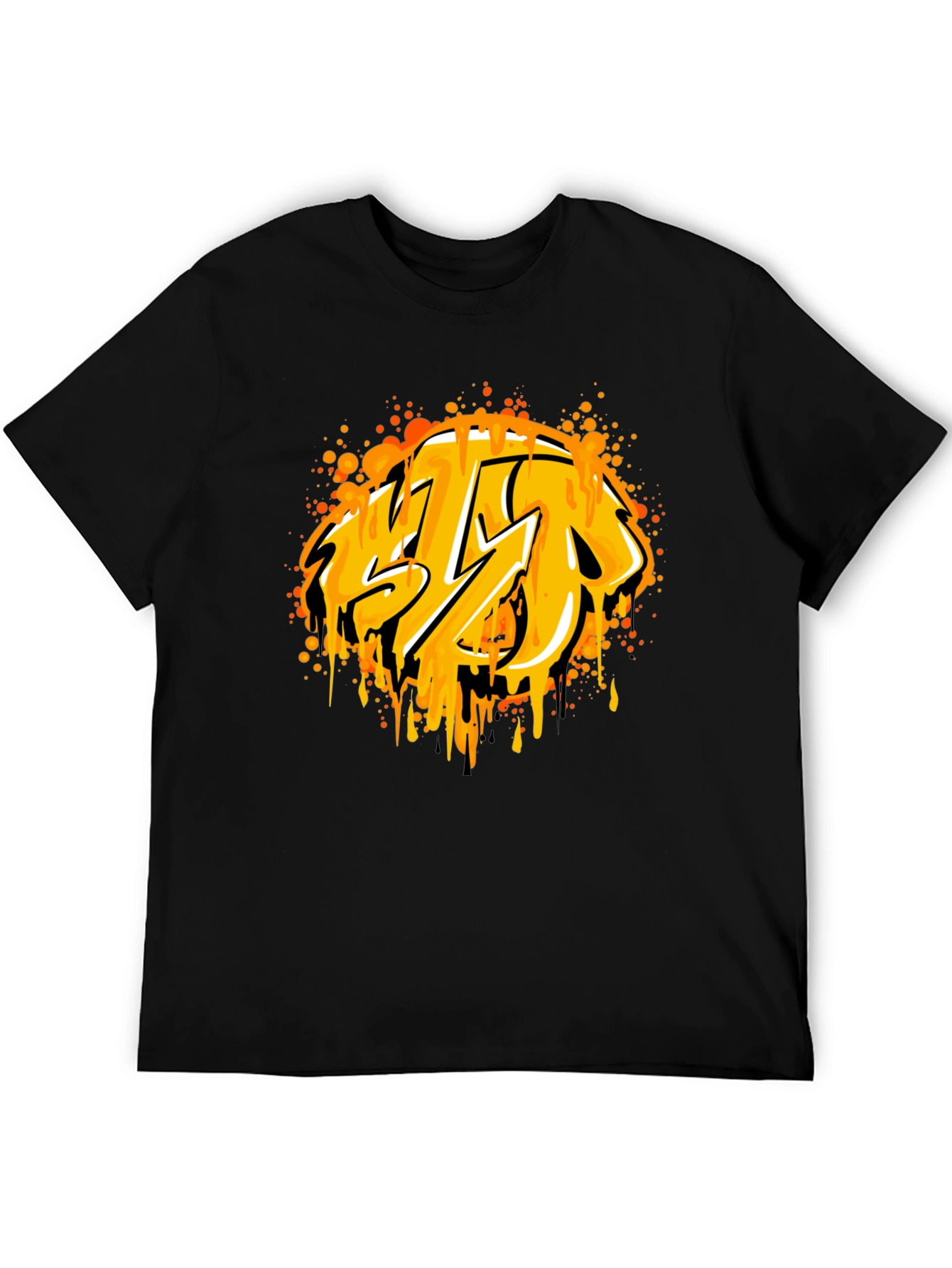 Bold Graphic Black T-Shirt