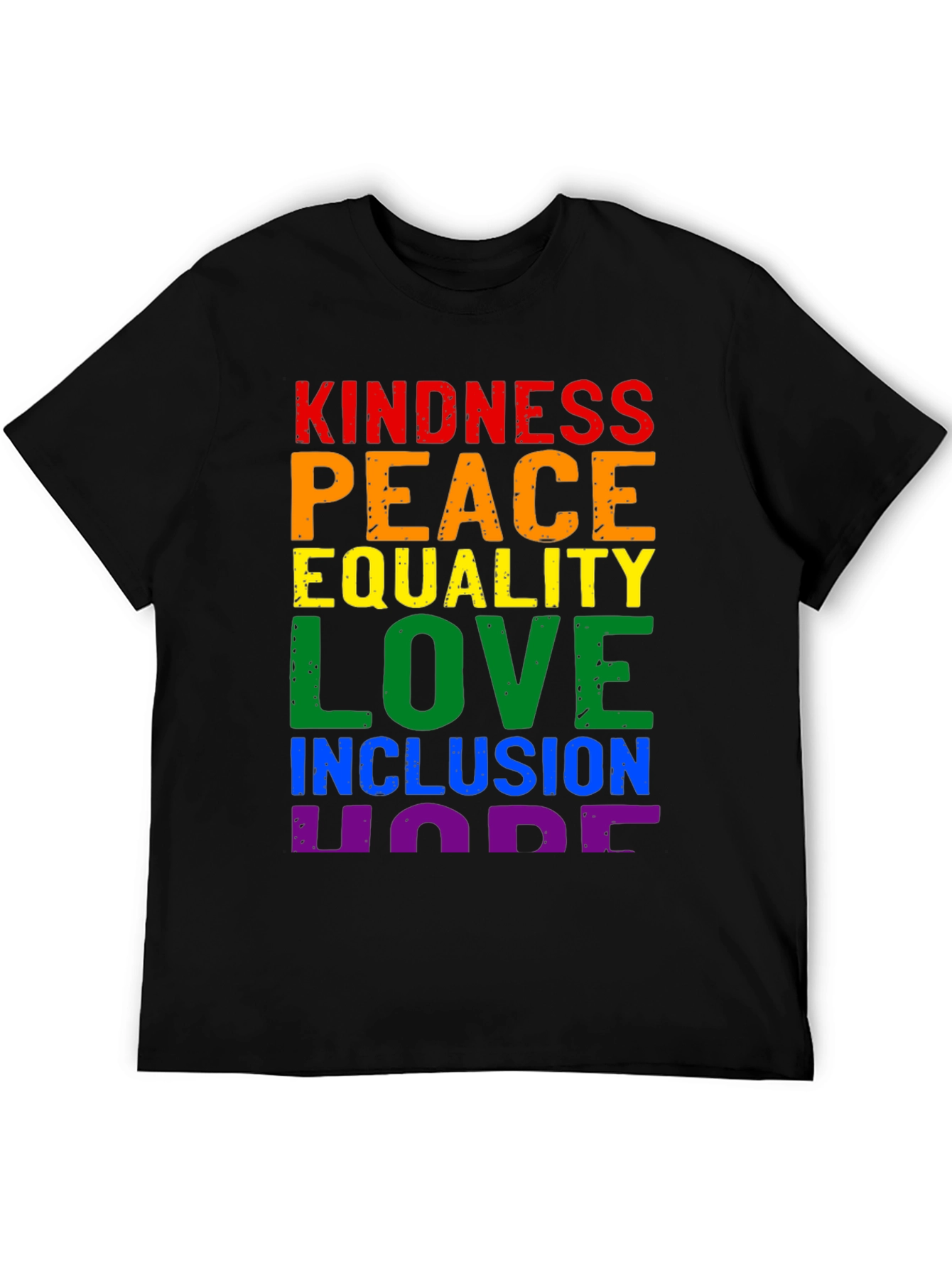 Kindness Peace Love LGBT Equality T-Shirt