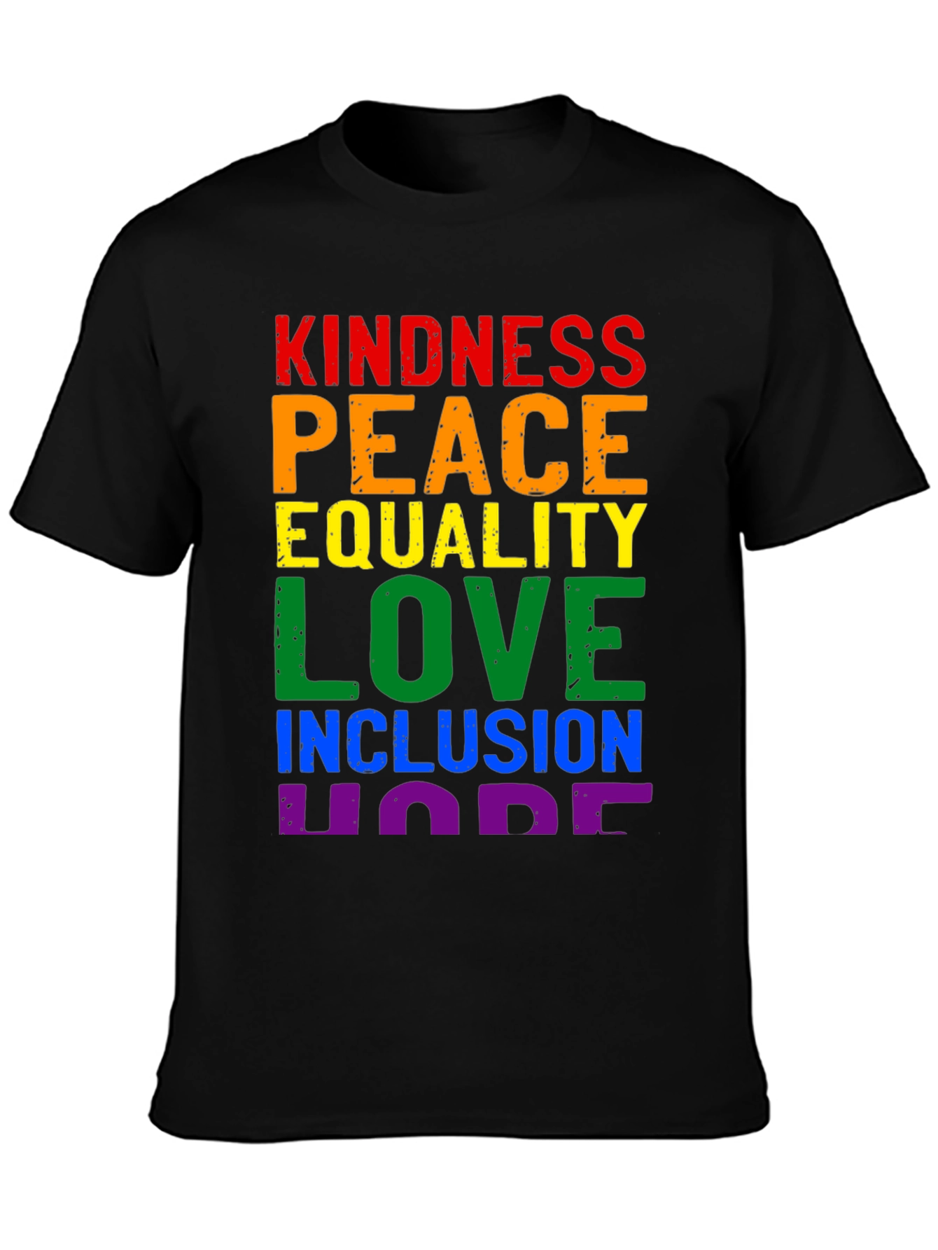 Kindness Peace Love LGBT Equality T-Shirt