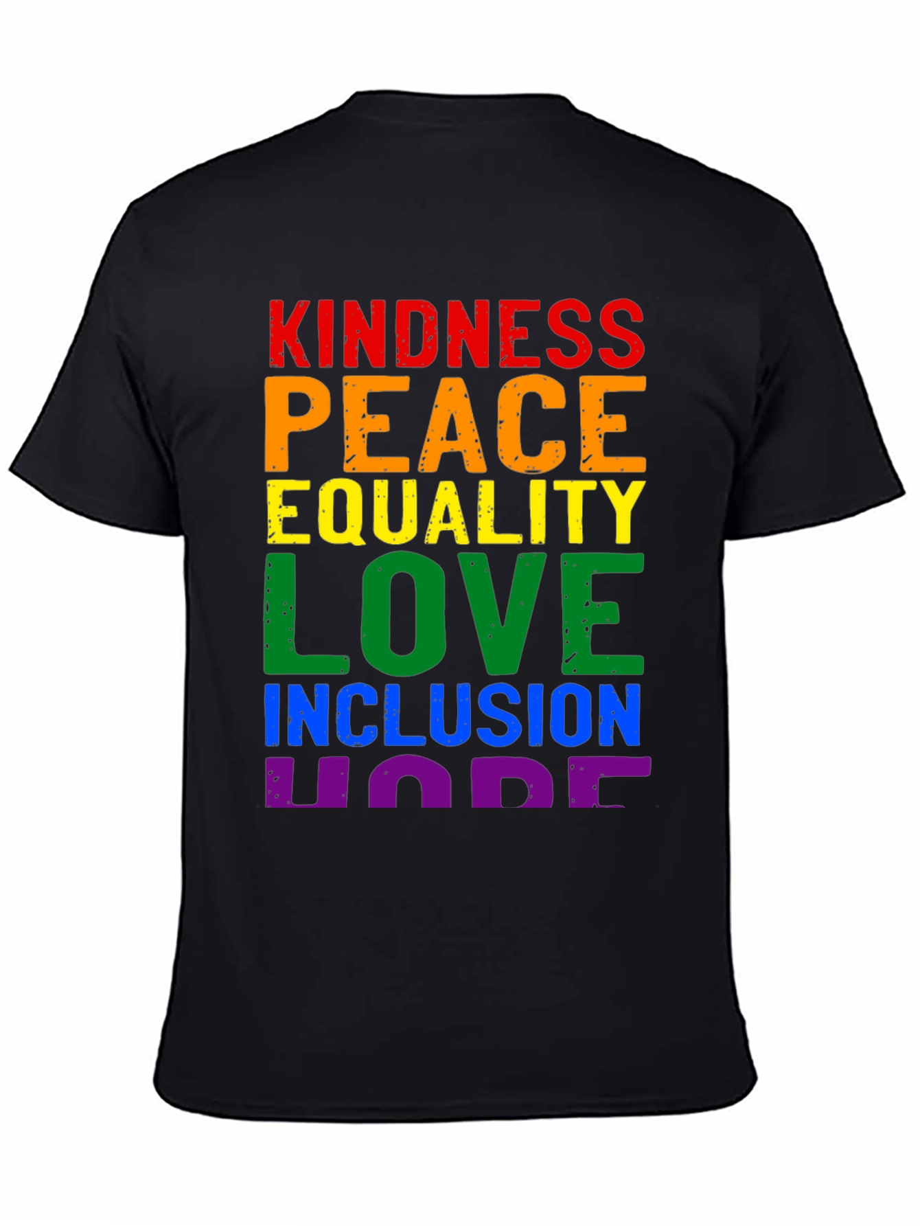 Kindness Peace Love LGBT Equality T-Shirt