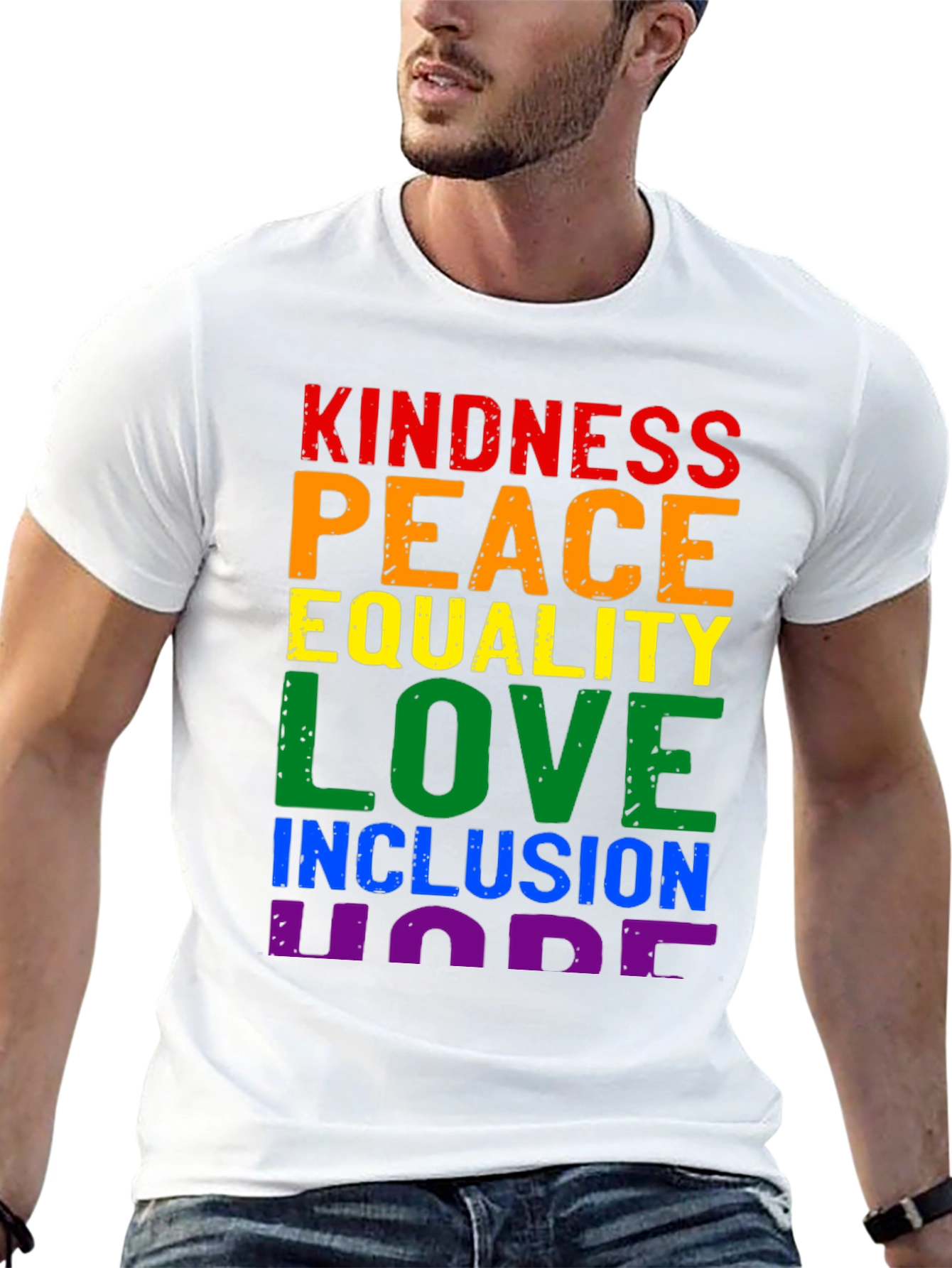 Kindness Peace Love LGBT Equality T-Shirt
