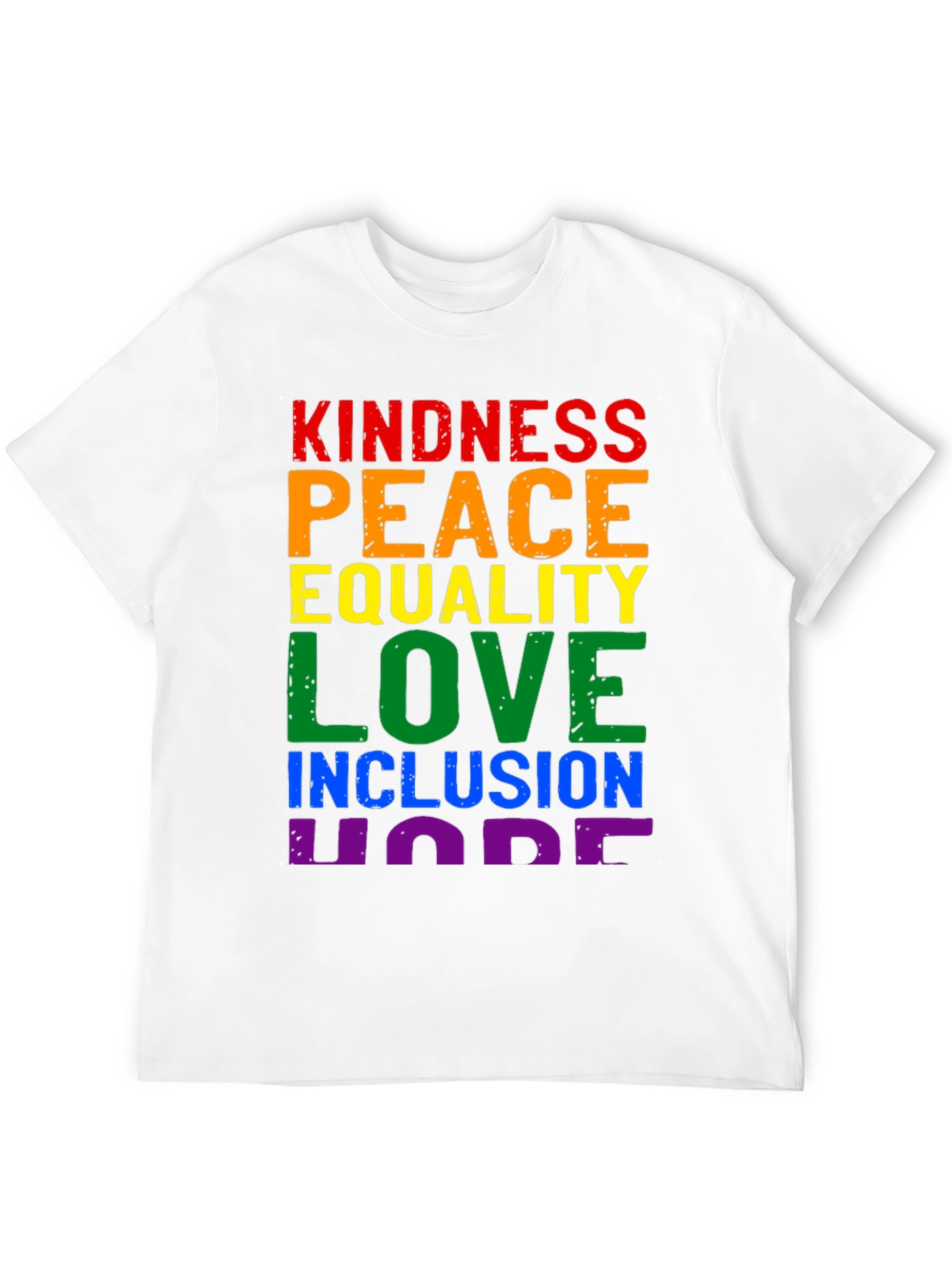 Kindness Peace Love LGBT Equality T-Shirt