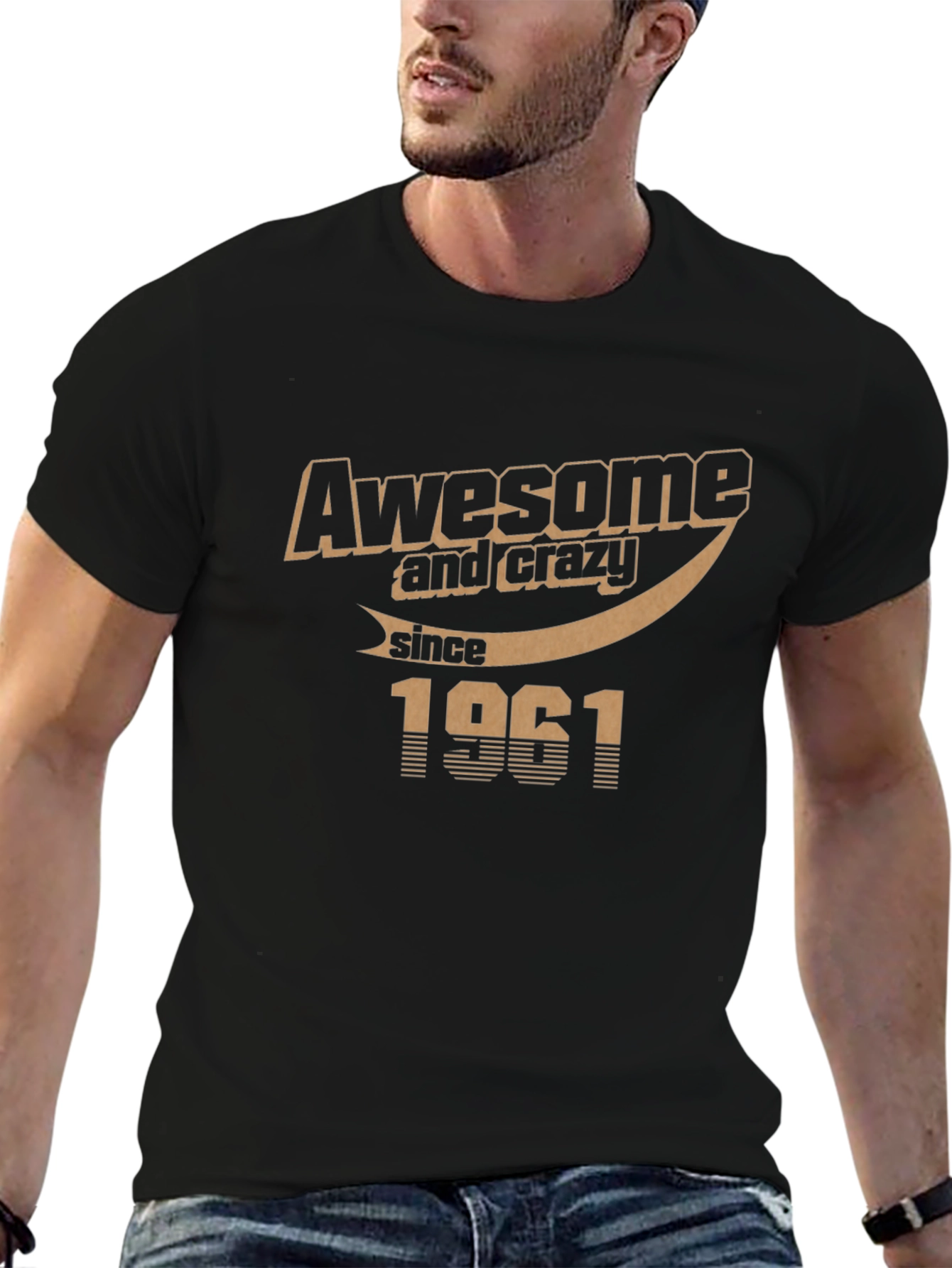 Awesome Since 1961 T-Shirt - Classic Birthday Tee