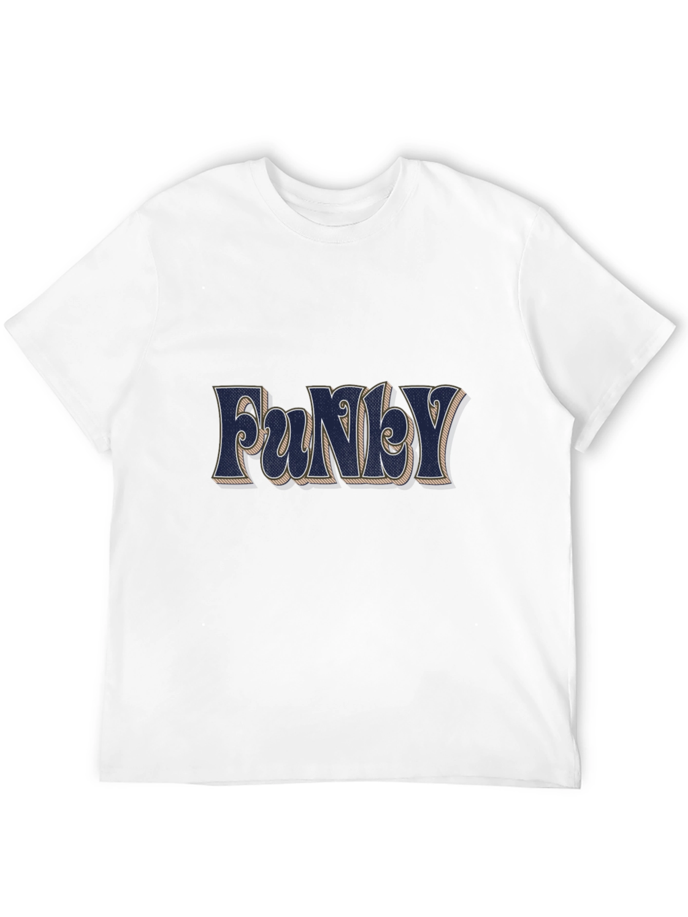 Funky Graphic Tee - Retro Style Mens T-Shirt