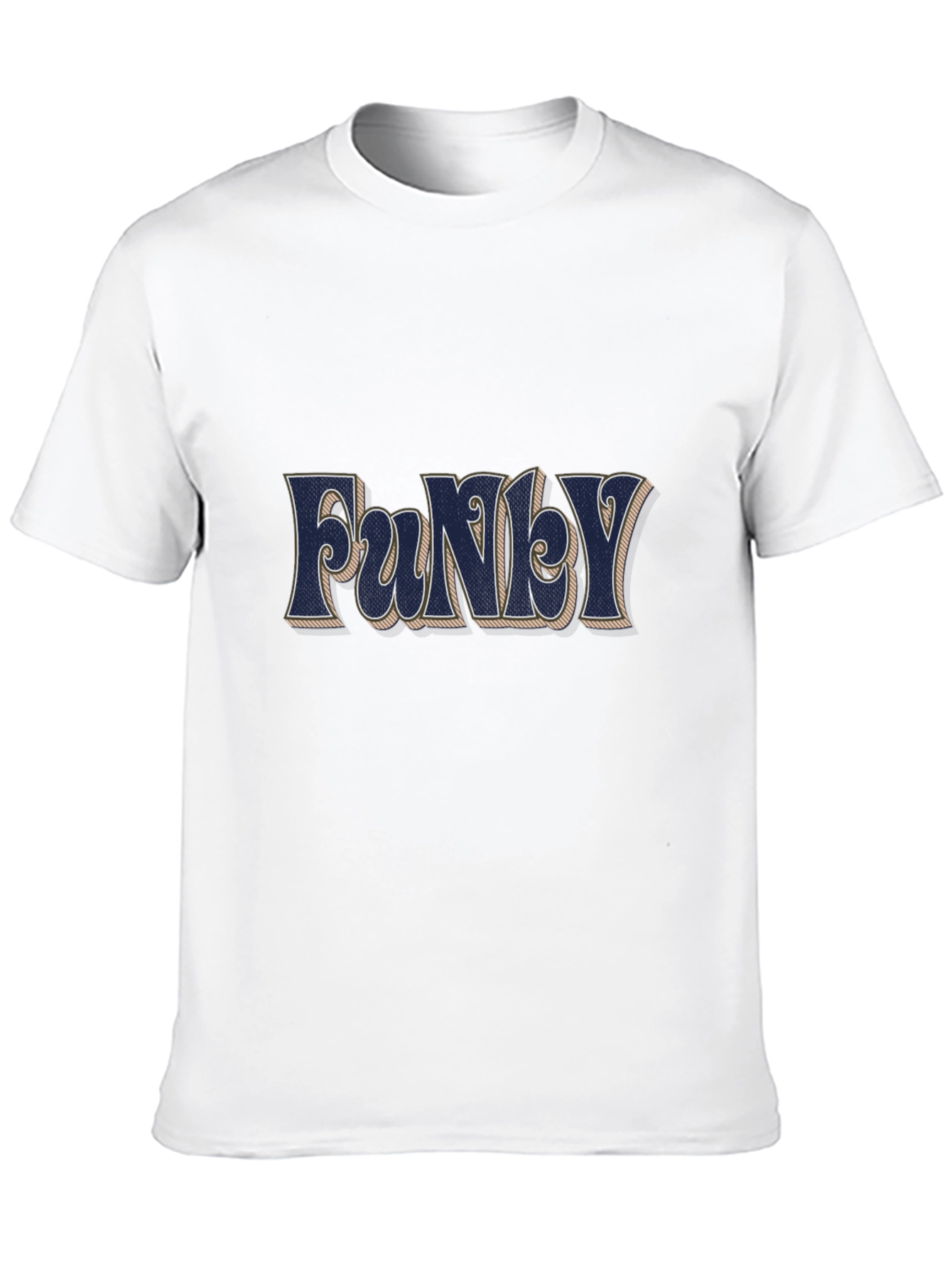 Funky Graphic Tee - Retro Style Mens T-Shirt