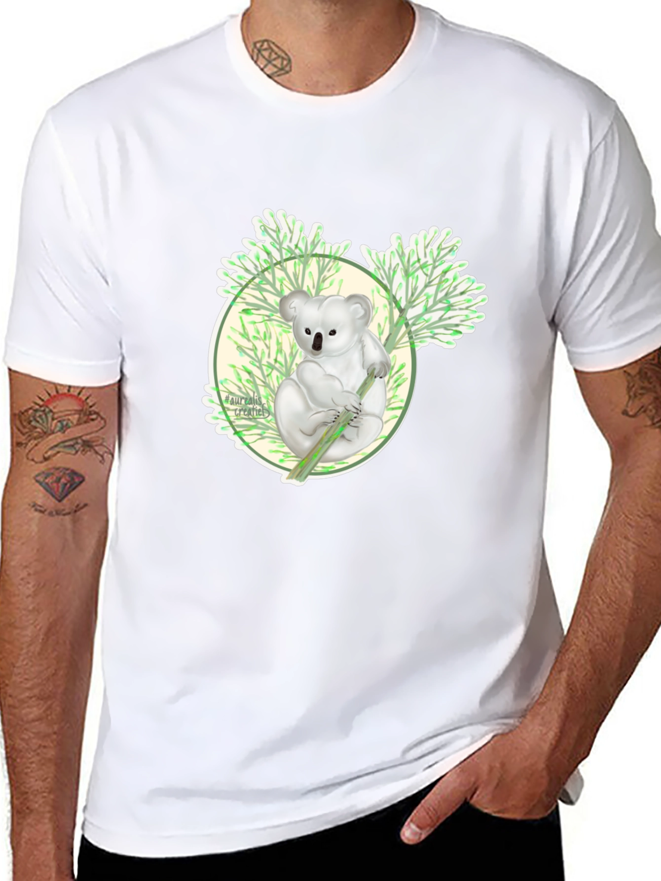 Koala Bear Bamboo T-Shirt - Graphic Tee
