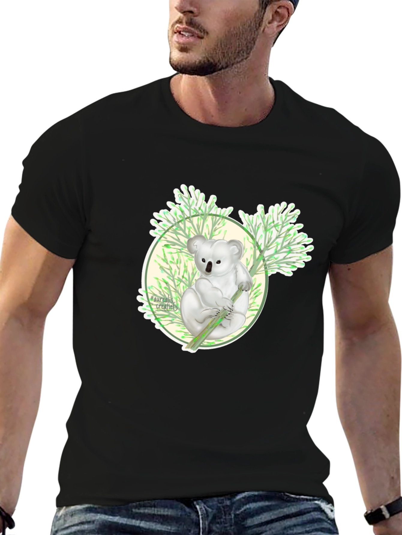 Koala Bear Bamboo T-Shirt - Graphic Tee