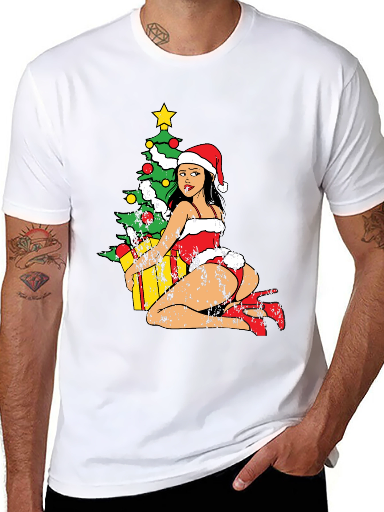 Christmas Pinup T-Shirt
