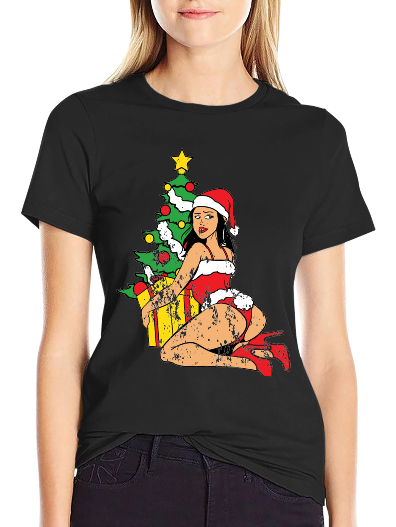 Christmas Pinup T-Shirt