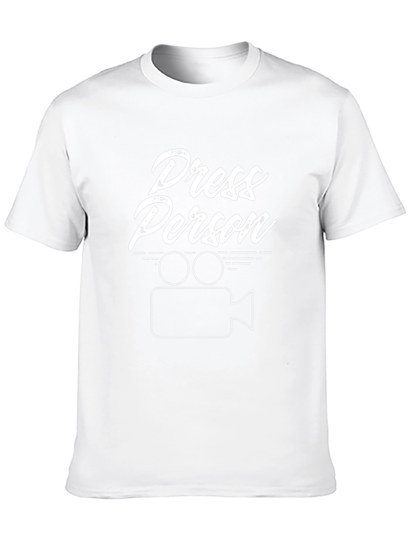 Press Person T-Shirt: Film Crew Tee