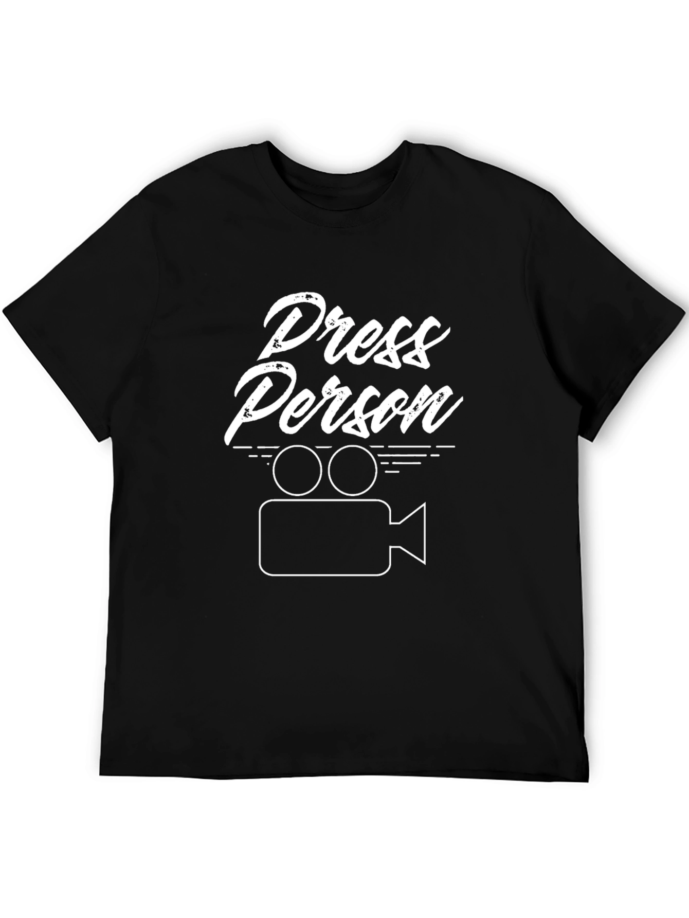 Press Person T-Shirt: Film Crew Tee