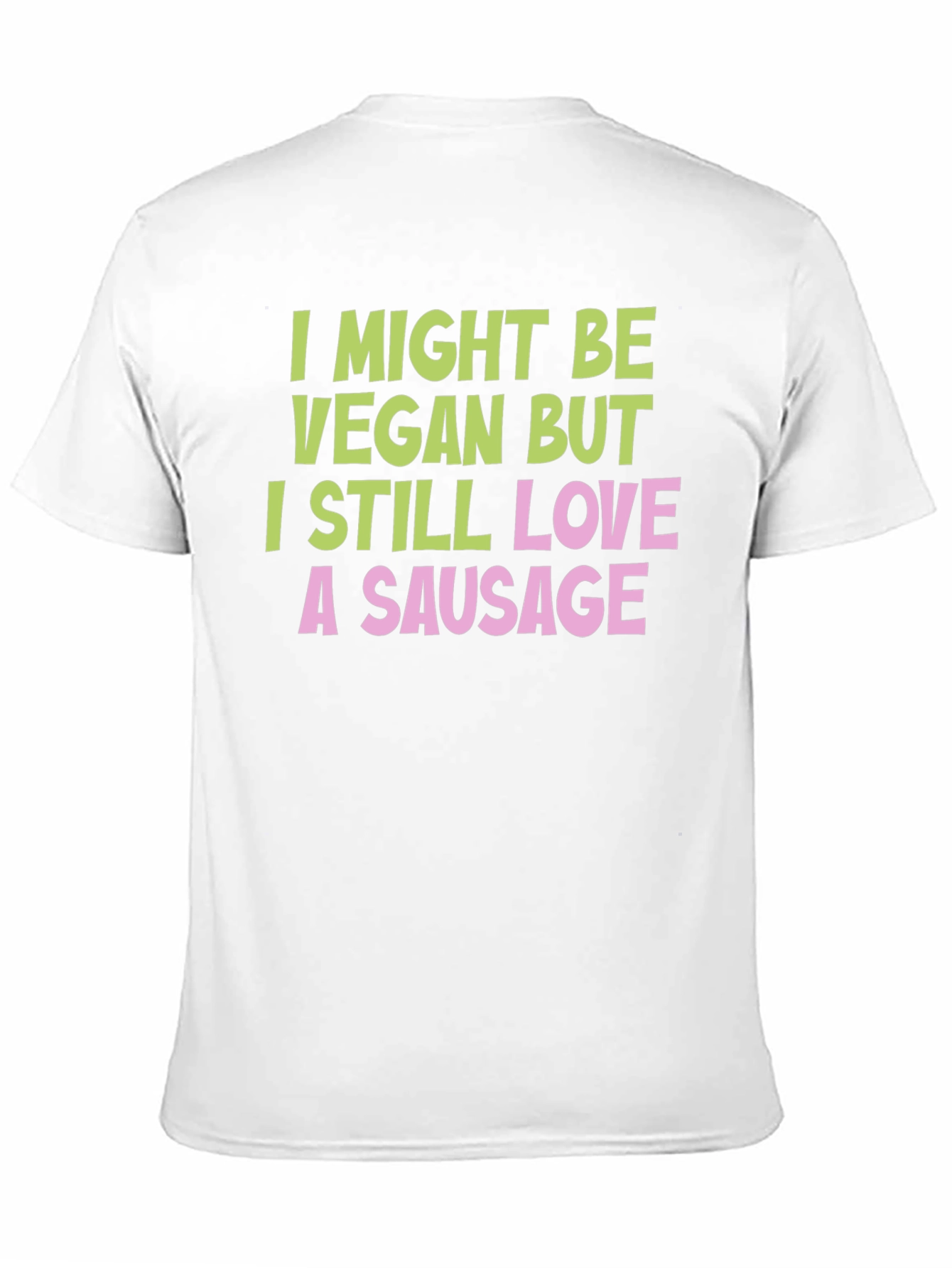 Funny Vegan Sausage T-Shirt
