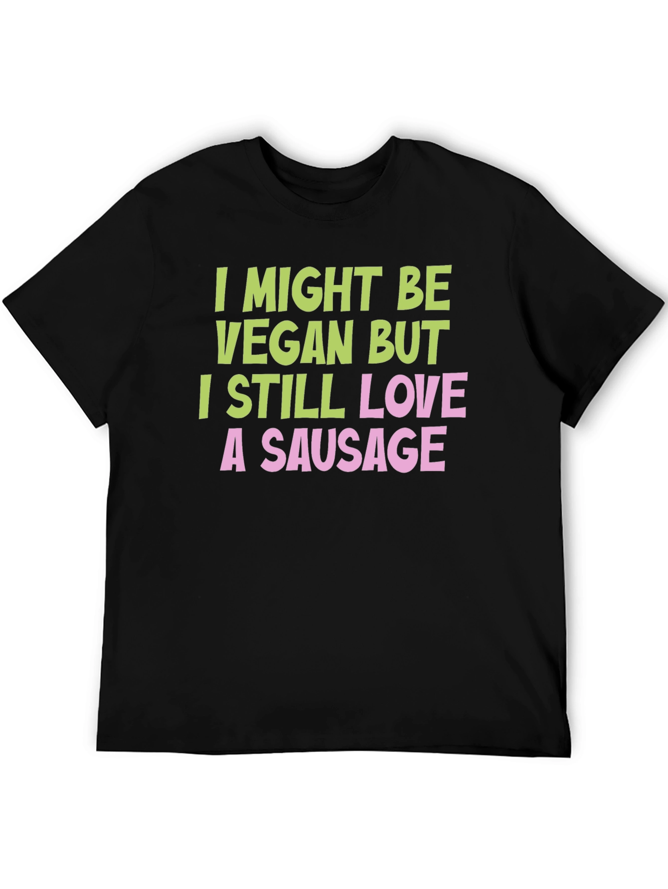 Funny Vegan Sausage T-Shirt