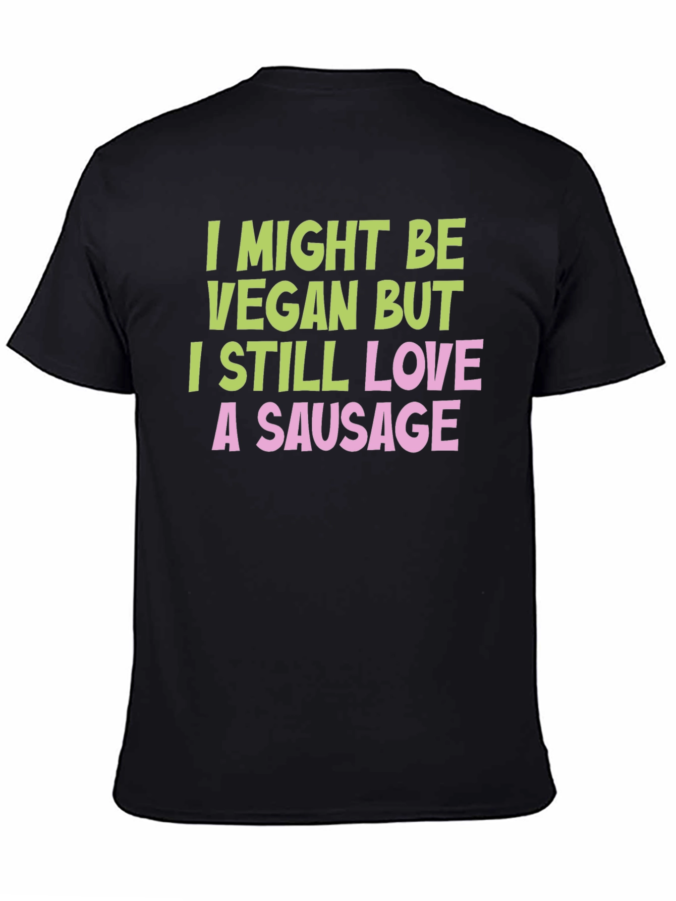 Funny Vegan Sausage T-Shirt