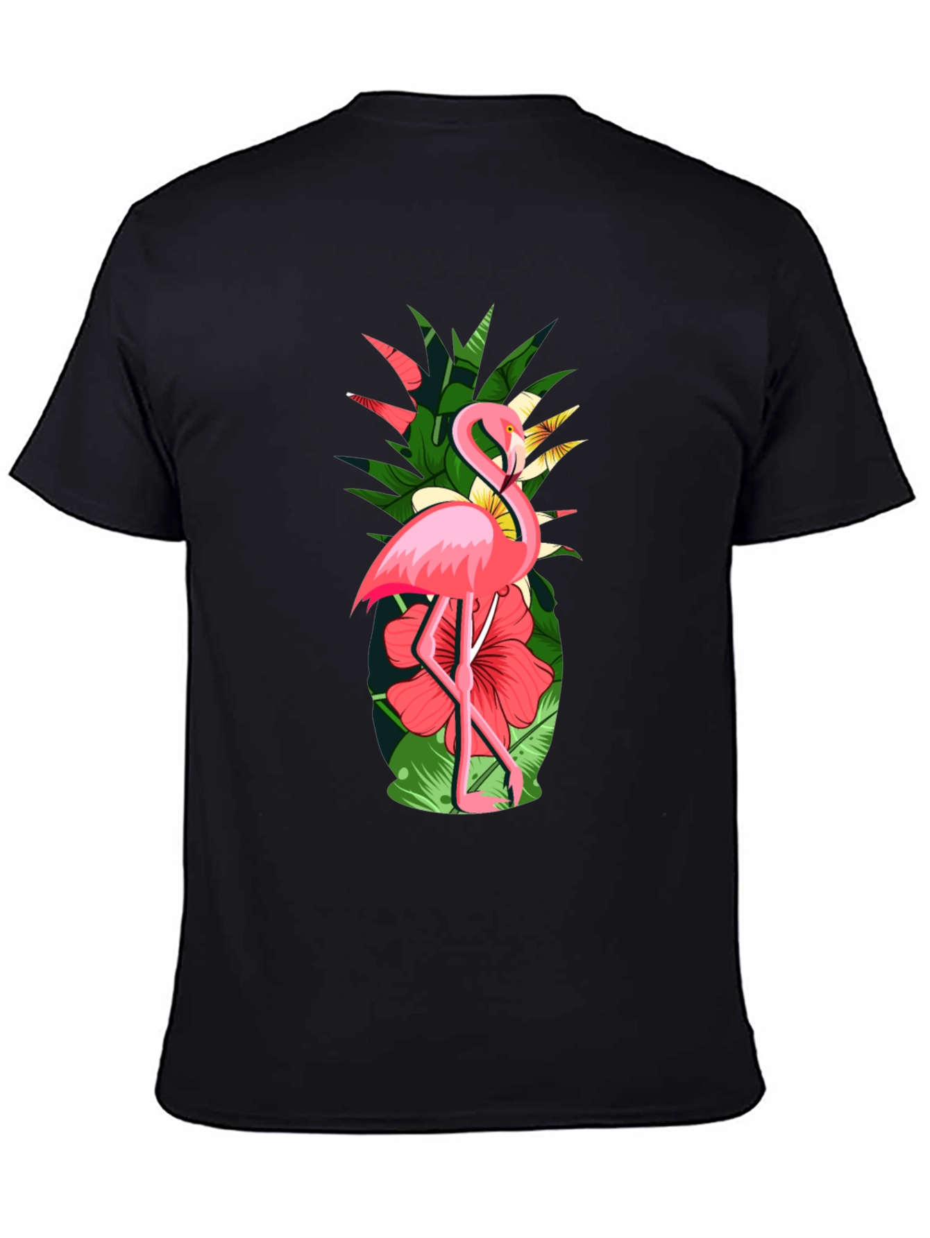 Tropical Flamingo & Pineapple Graphic Tee