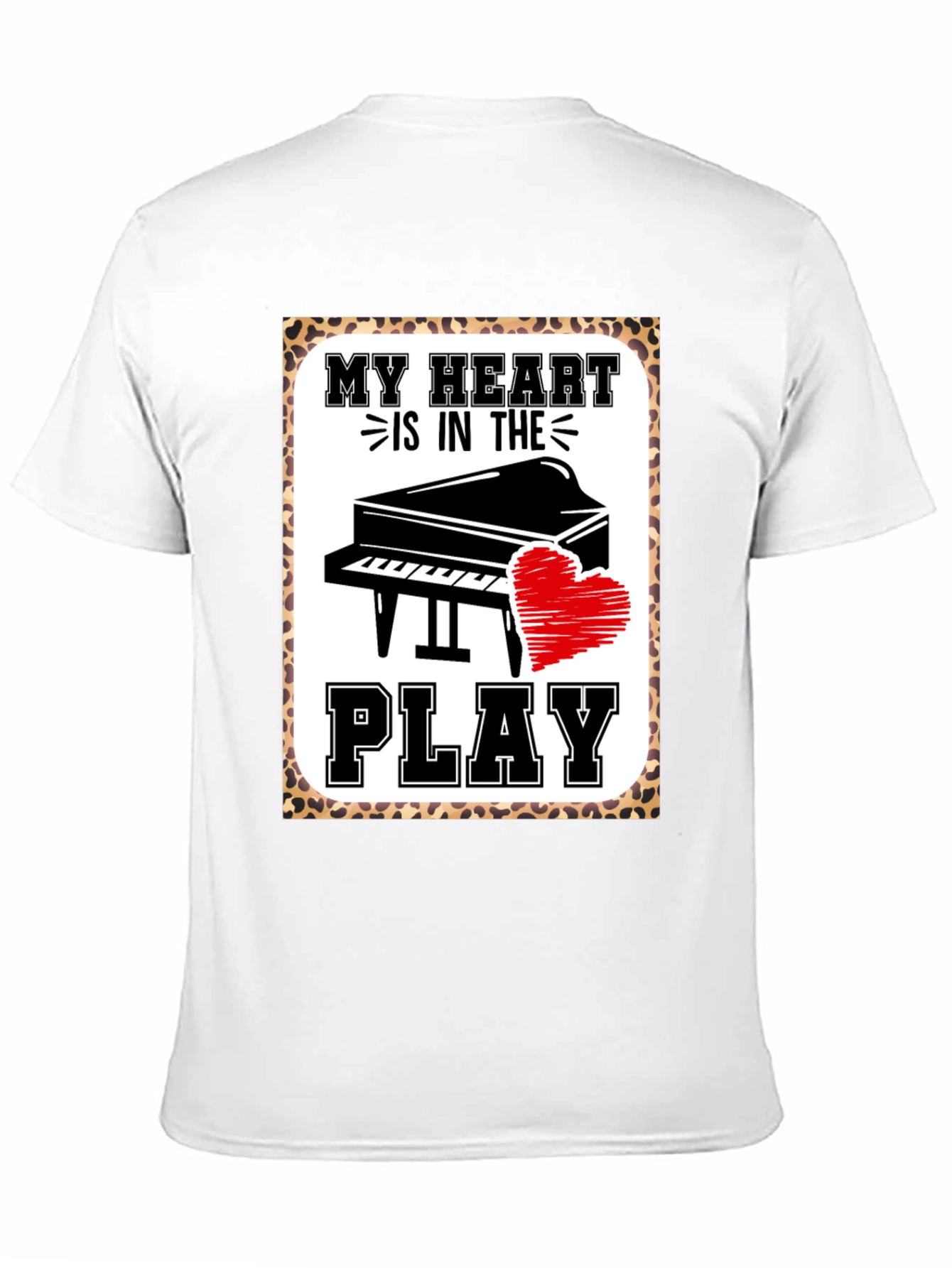 My Heart Is In The Piano Play T-Shirt