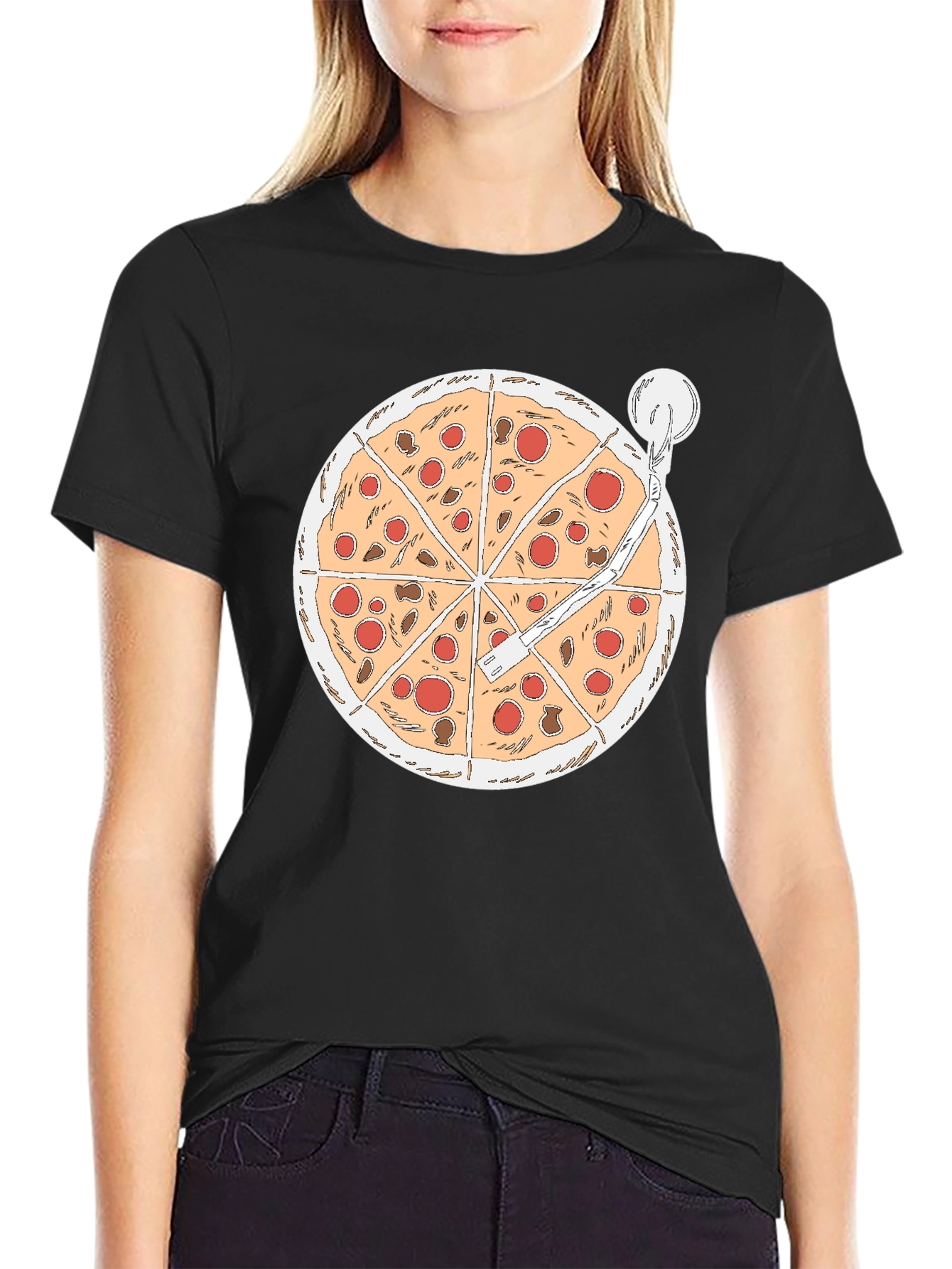 Pizza Turntable Graphic Tee