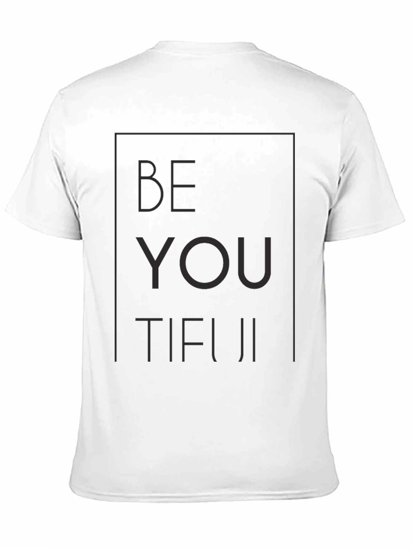Black Be You Tiful Graphic Tee