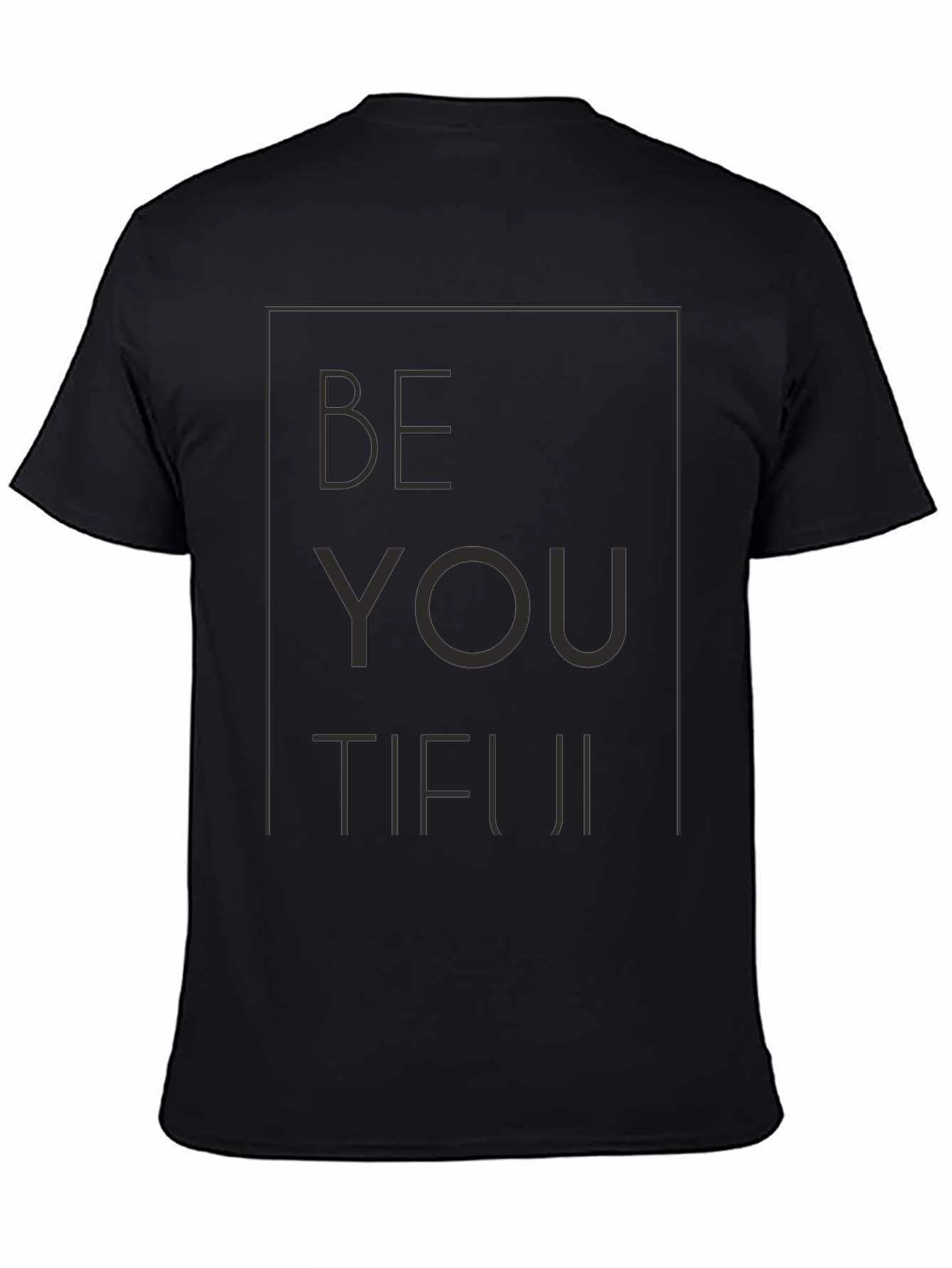 Black Be You Tiful Graphic Tee