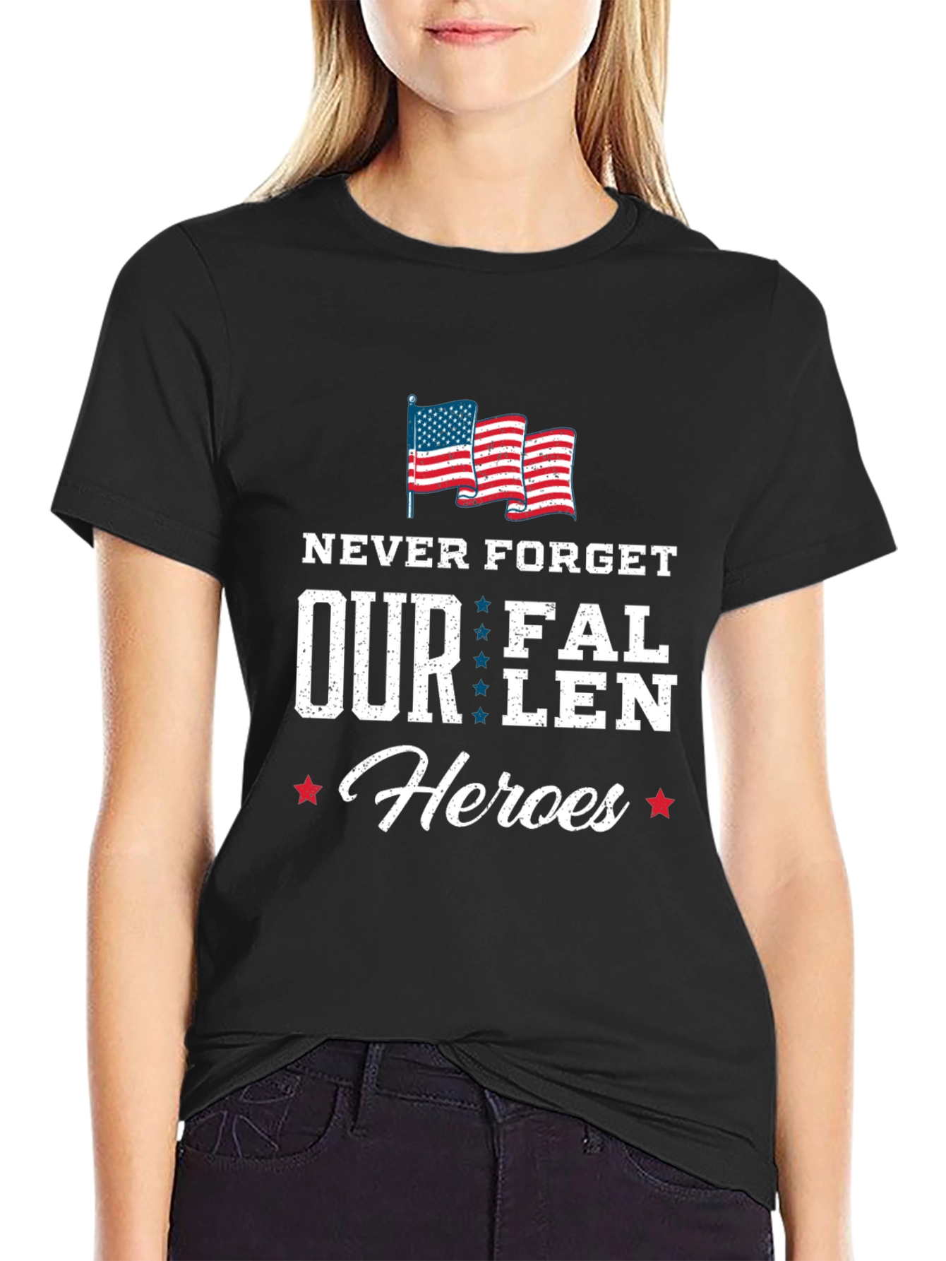 Never Forget Our Fallen Heroes T-Shirt