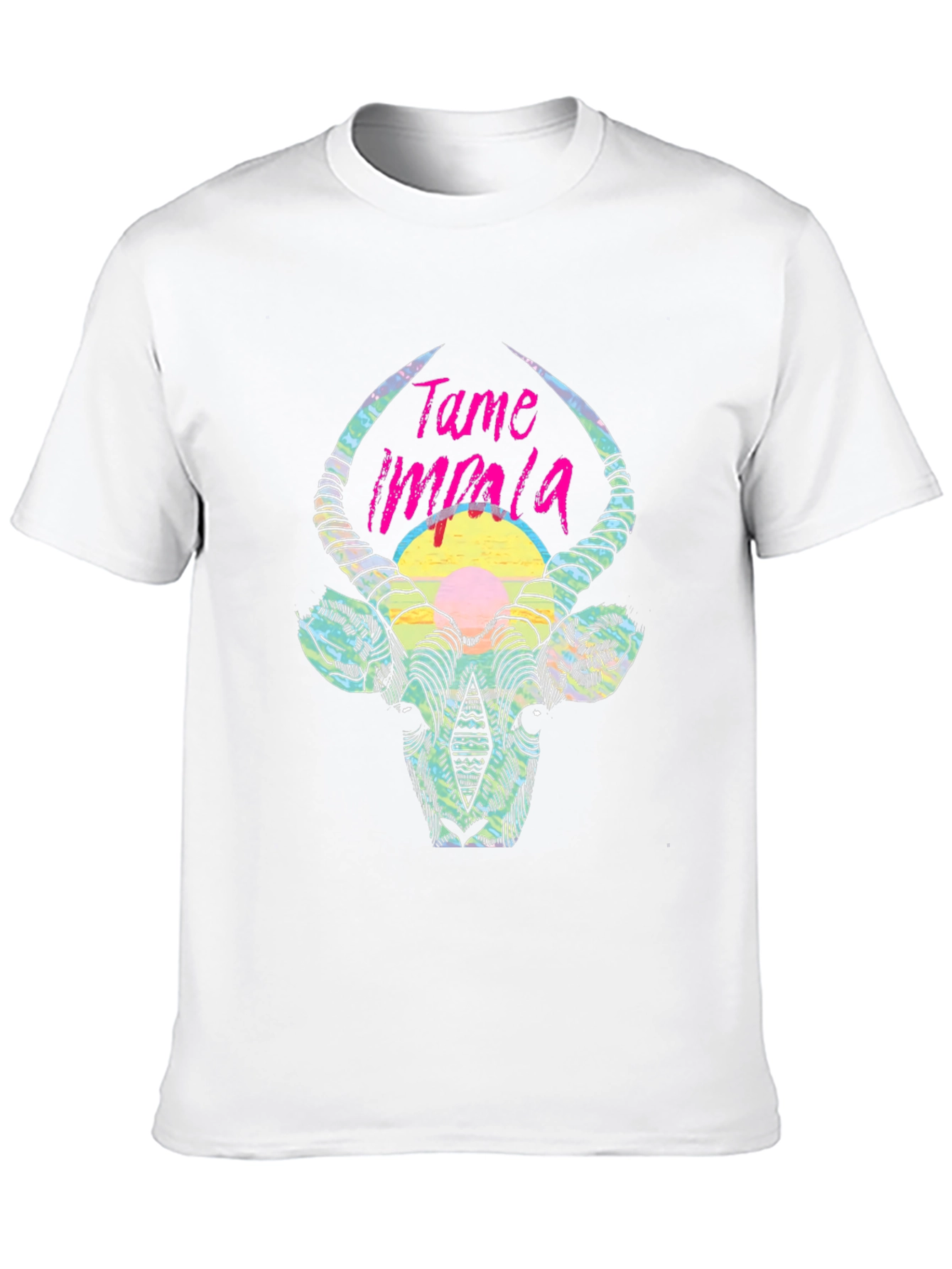 Tame Impala Graphic Tee - Artistic Animal Print
