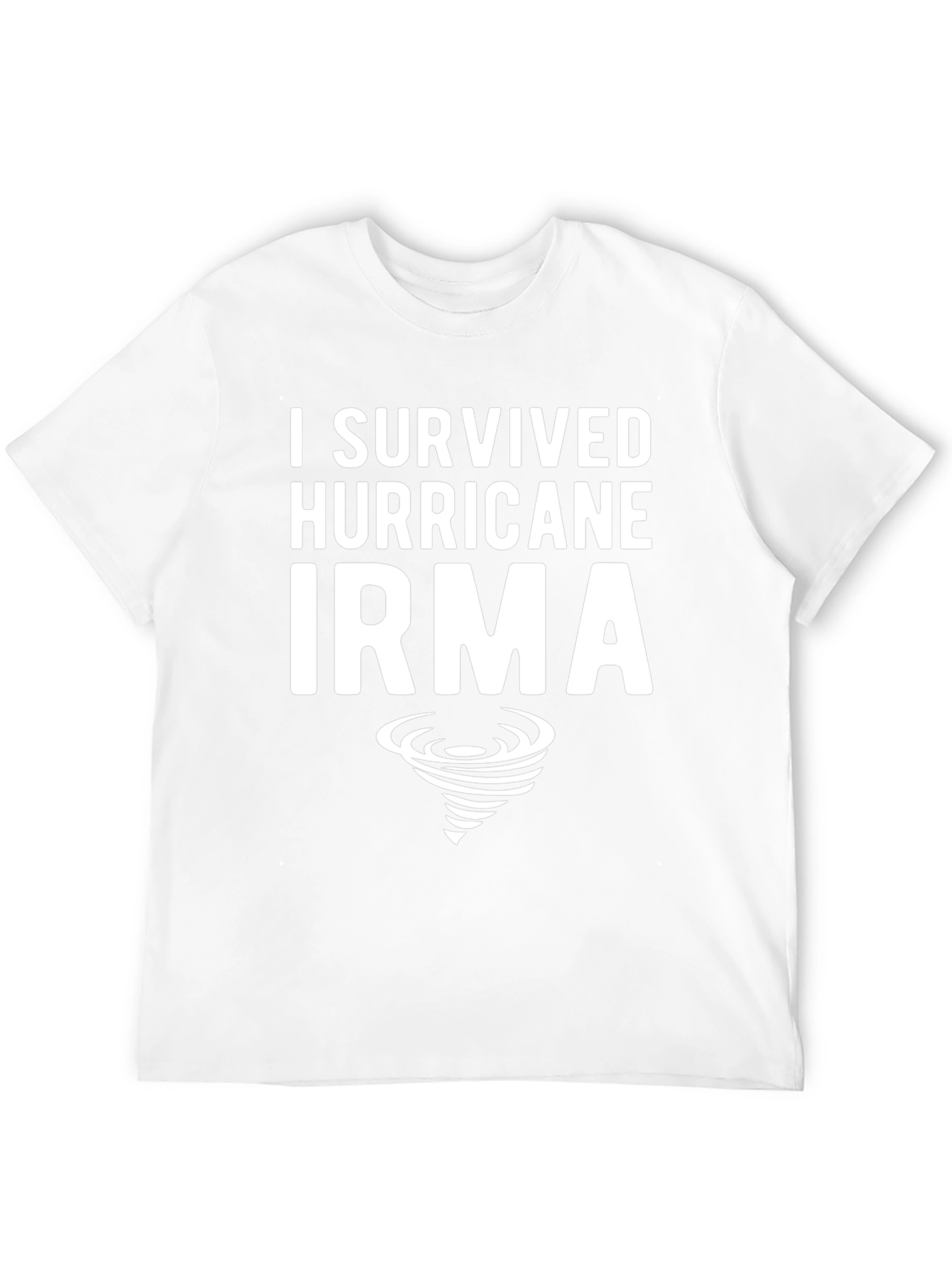 I Survived Hurricane Irma Black Tee