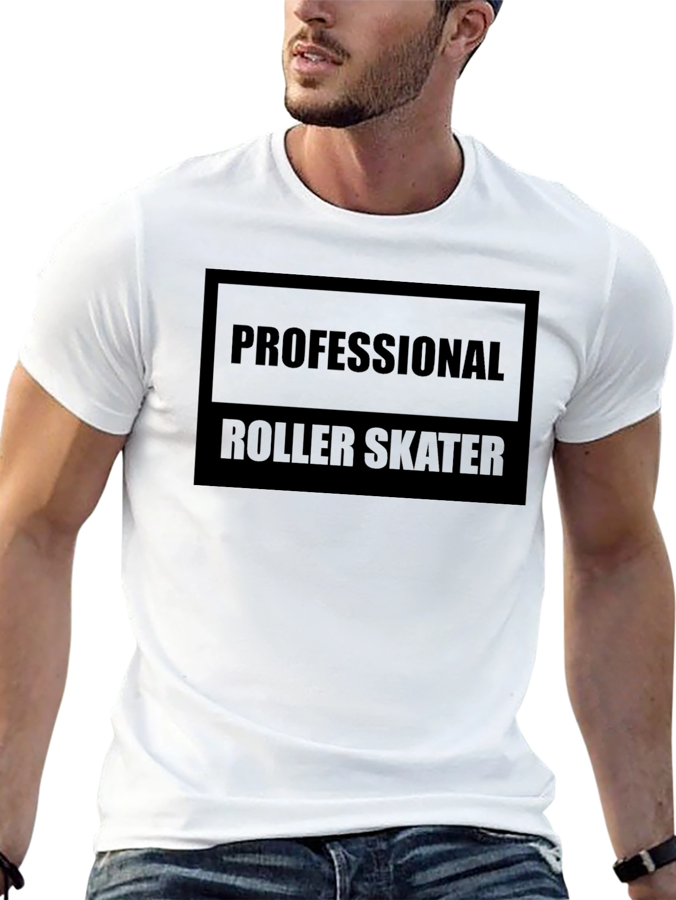 Professional Roller Skater Black T-Shirt