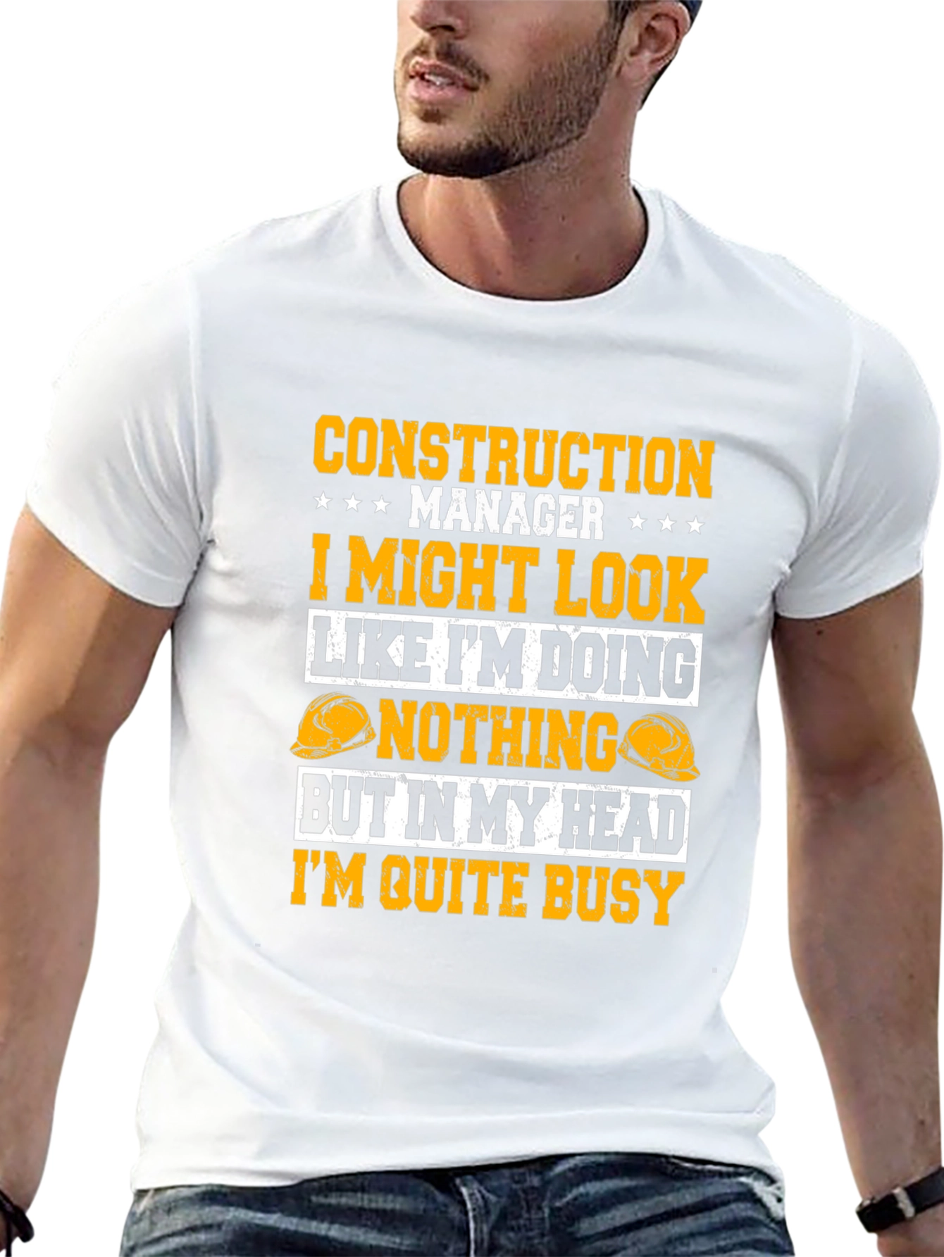 Construction Manager Funny Graphic Tee