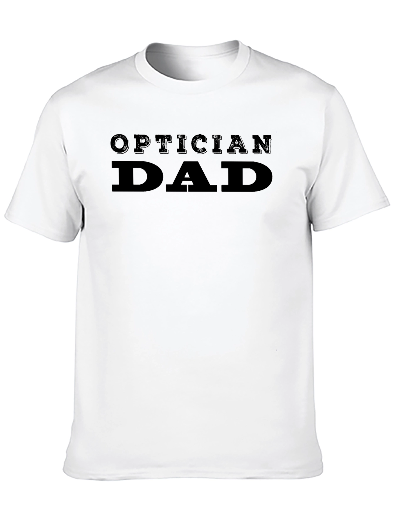 Optician Dad T-Shirt - Black