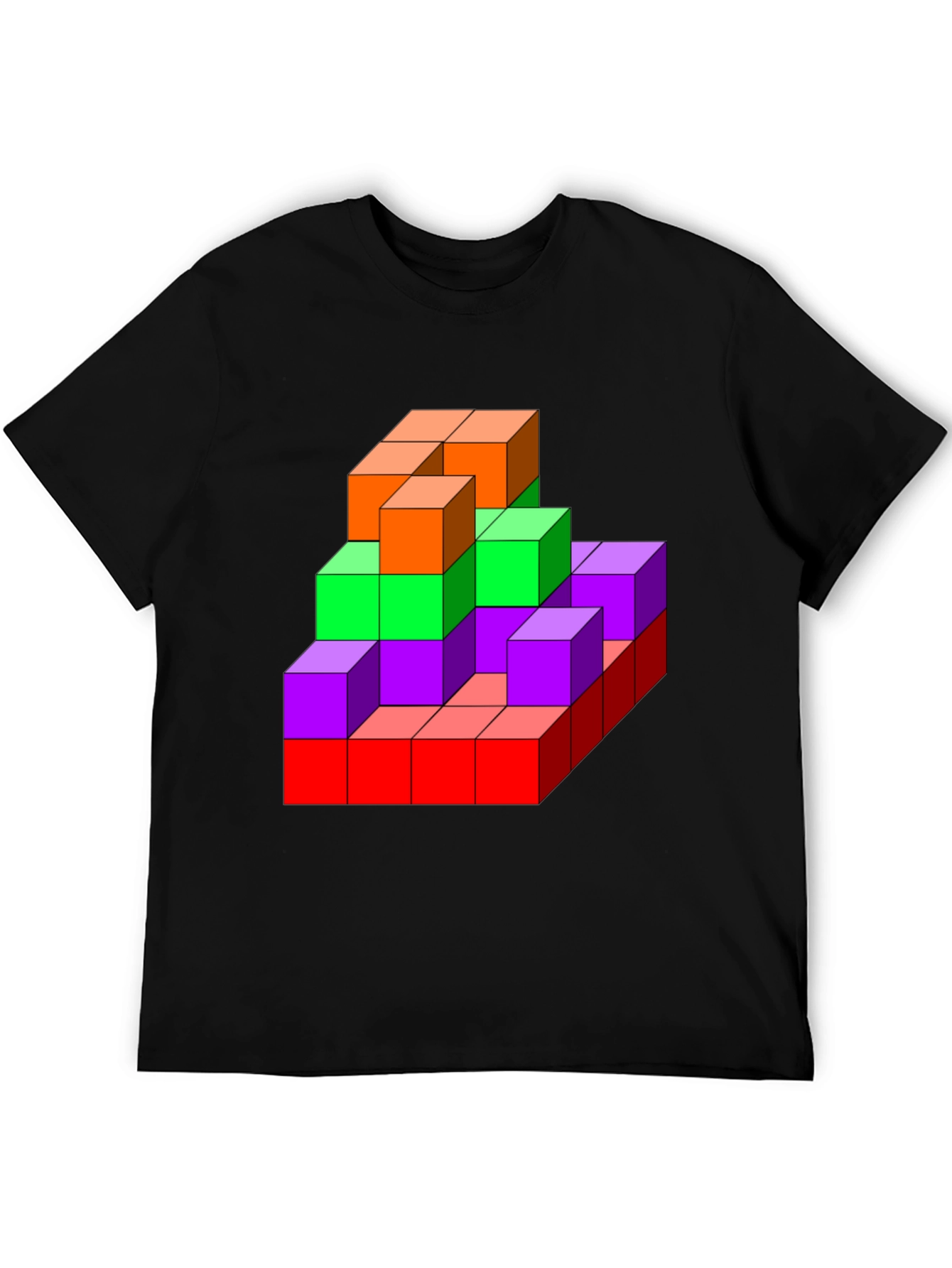 Colorful Cubes T-Shirt