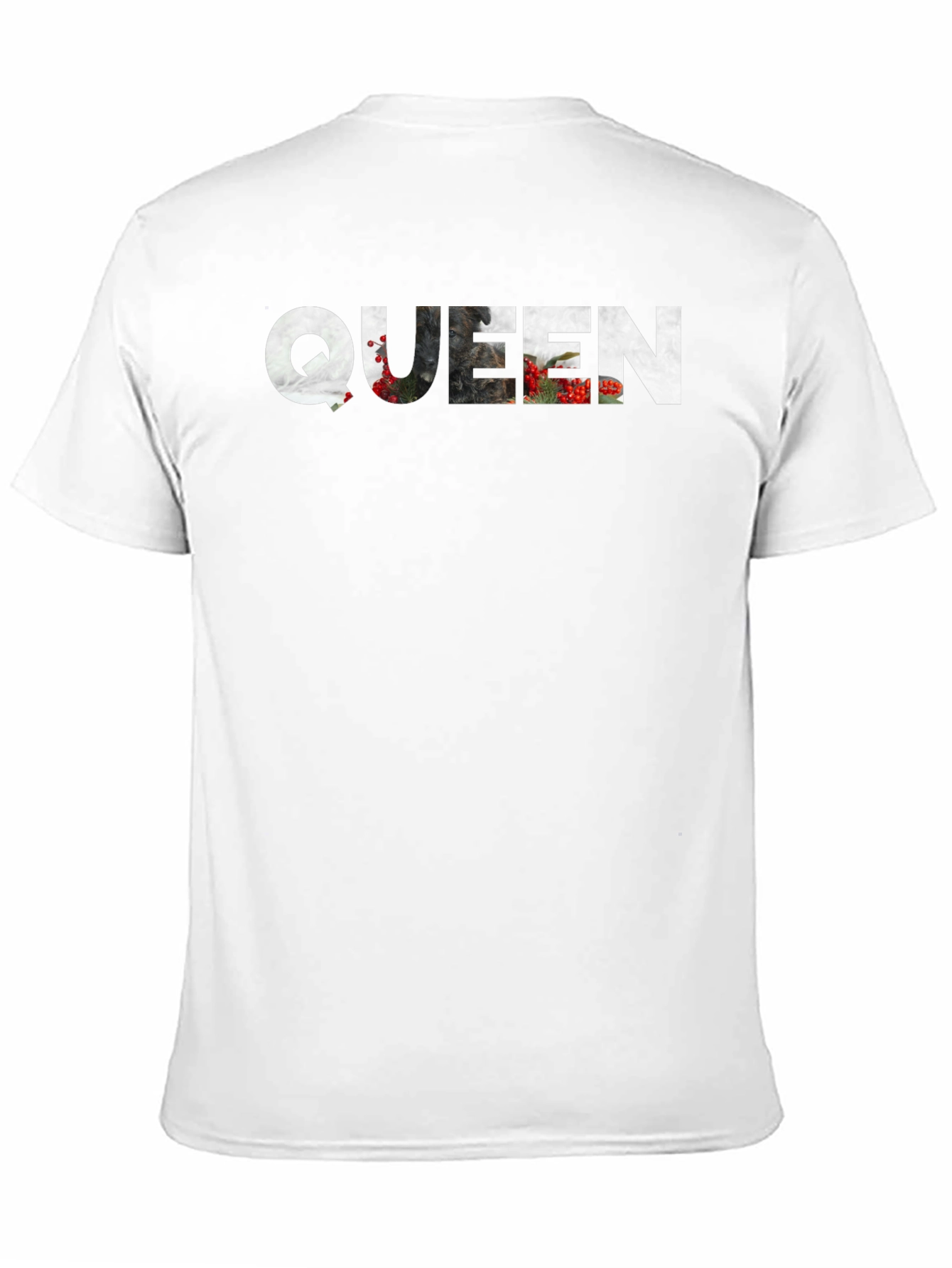 Queen Graphic Print Black Tee