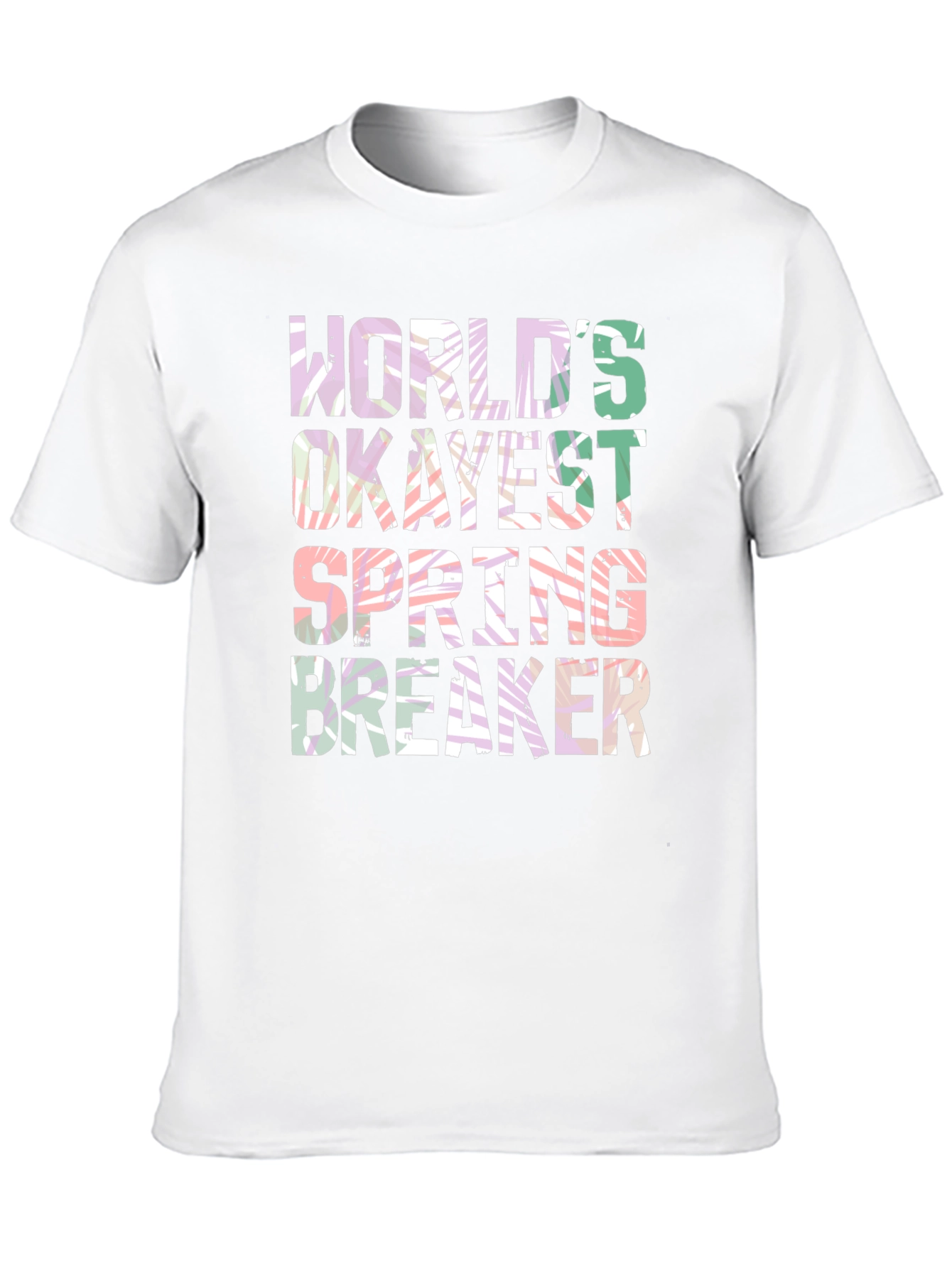 Worlds Okayest Spring Breaker Graphic Tee