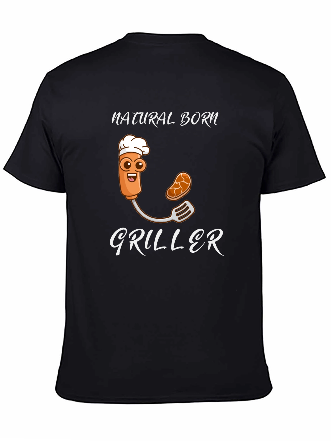 Natural Born Griller Funny T-Shirt