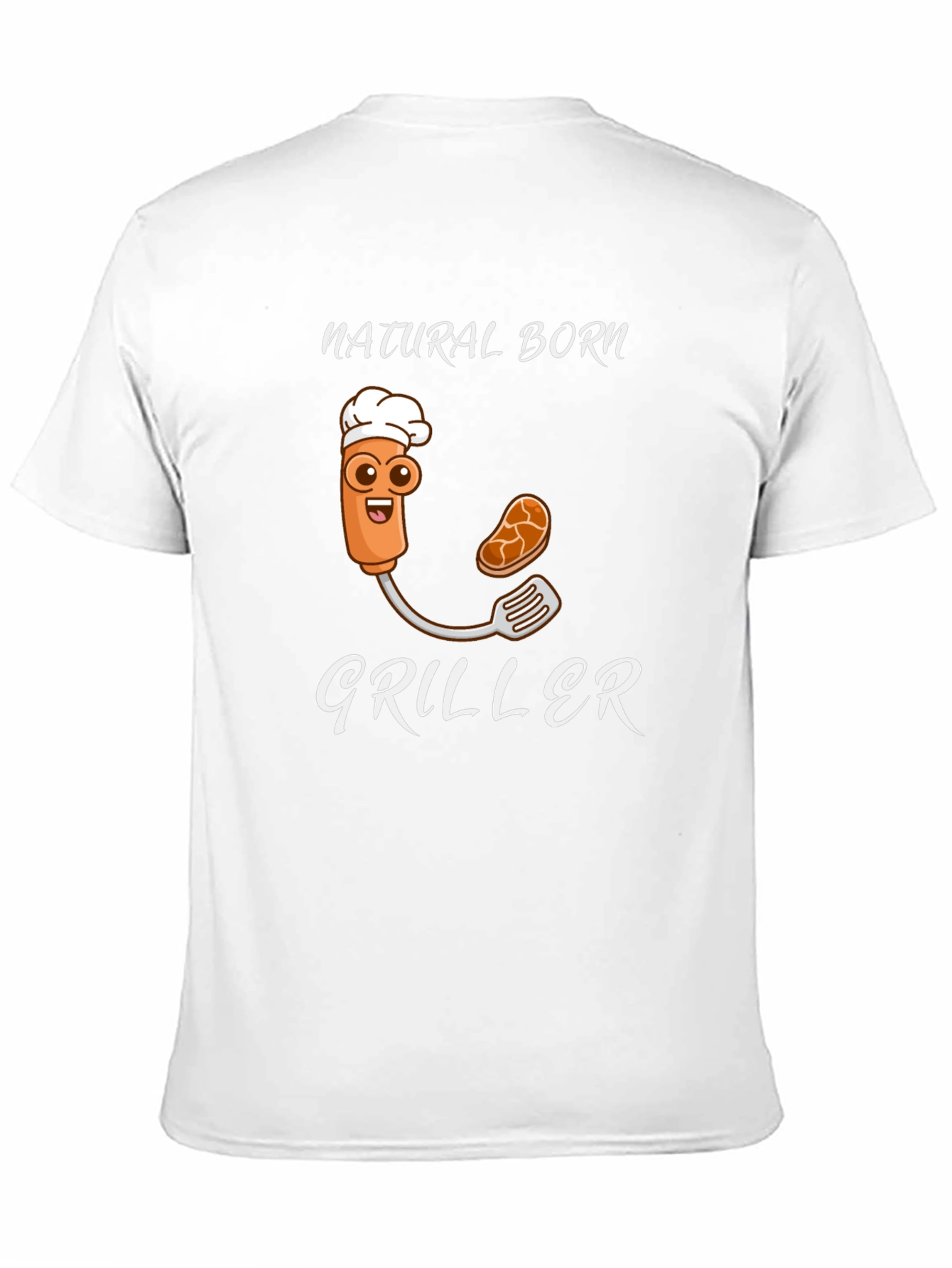 Natural Born Griller Funny T-Shirt