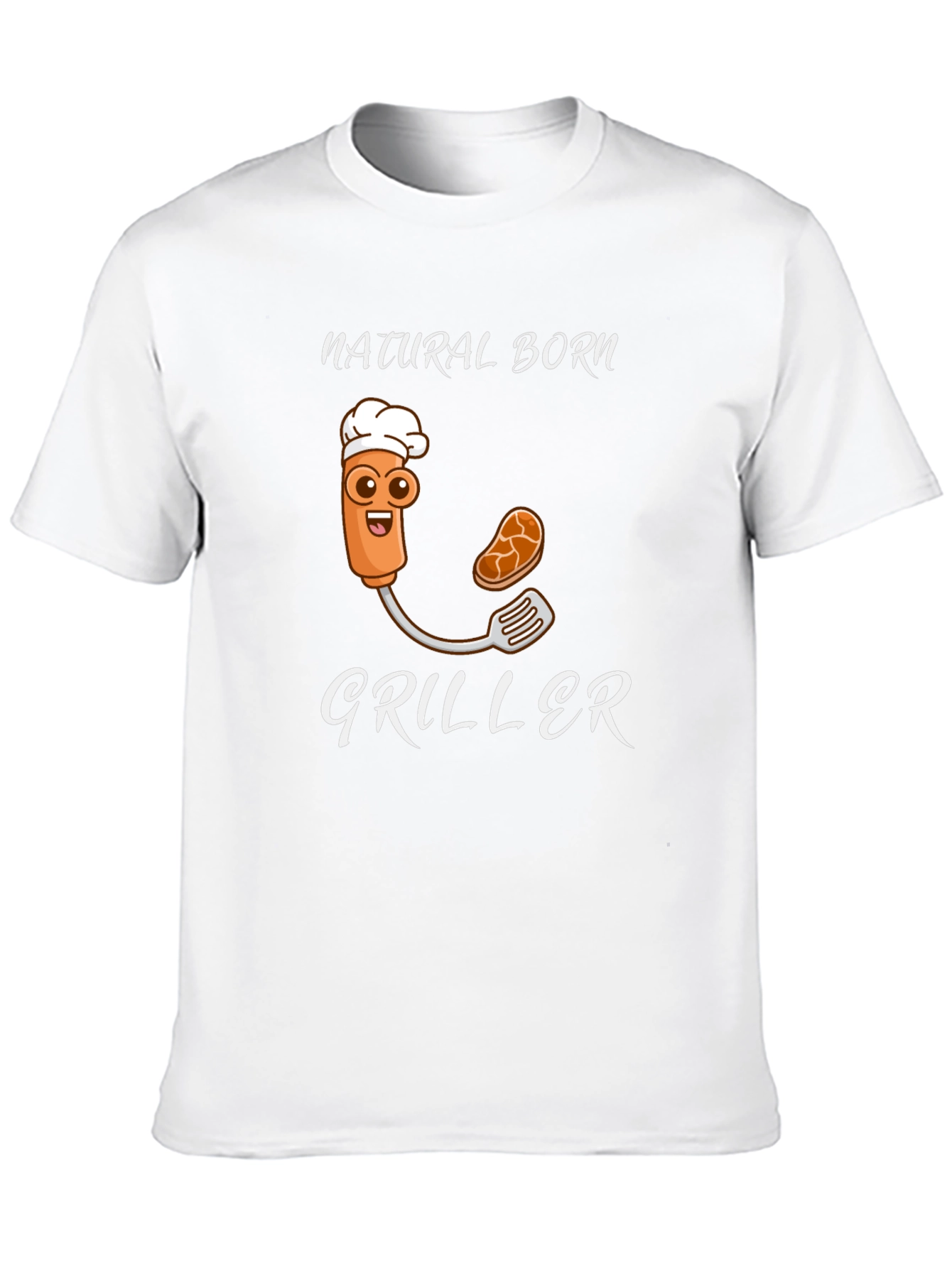 Natural Born Griller Funny T-Shirt