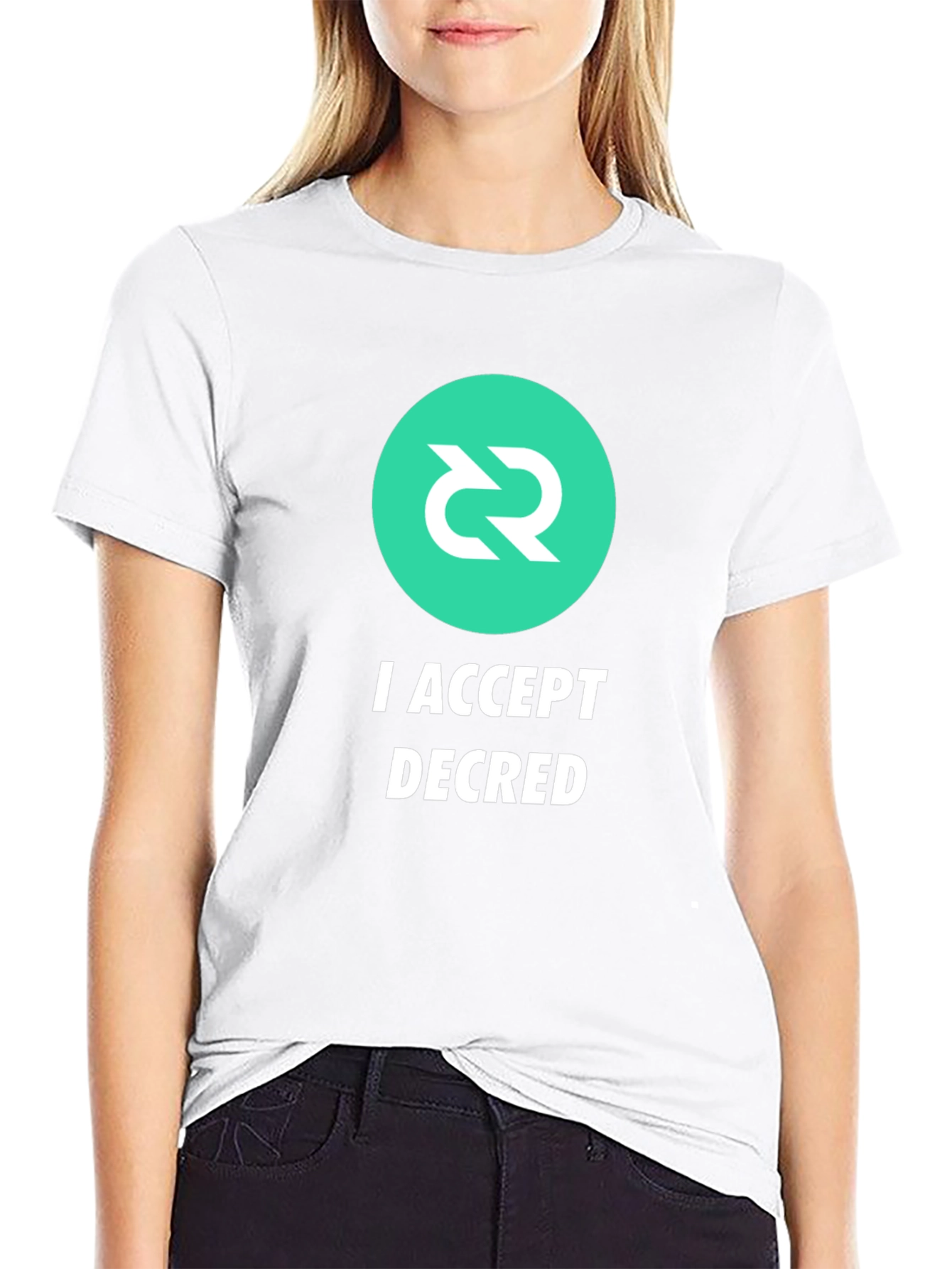 I Accept Decred T-Shirt - Crypto Fashion