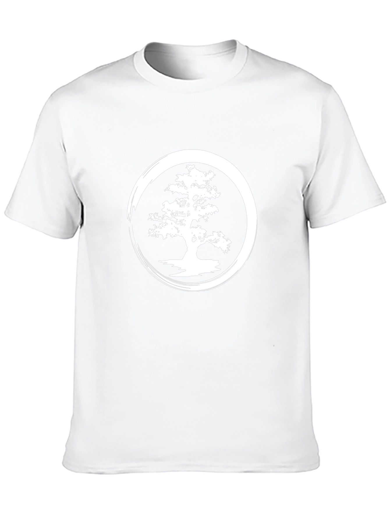 Zen Bonsai Tree Graphic T-Shirt