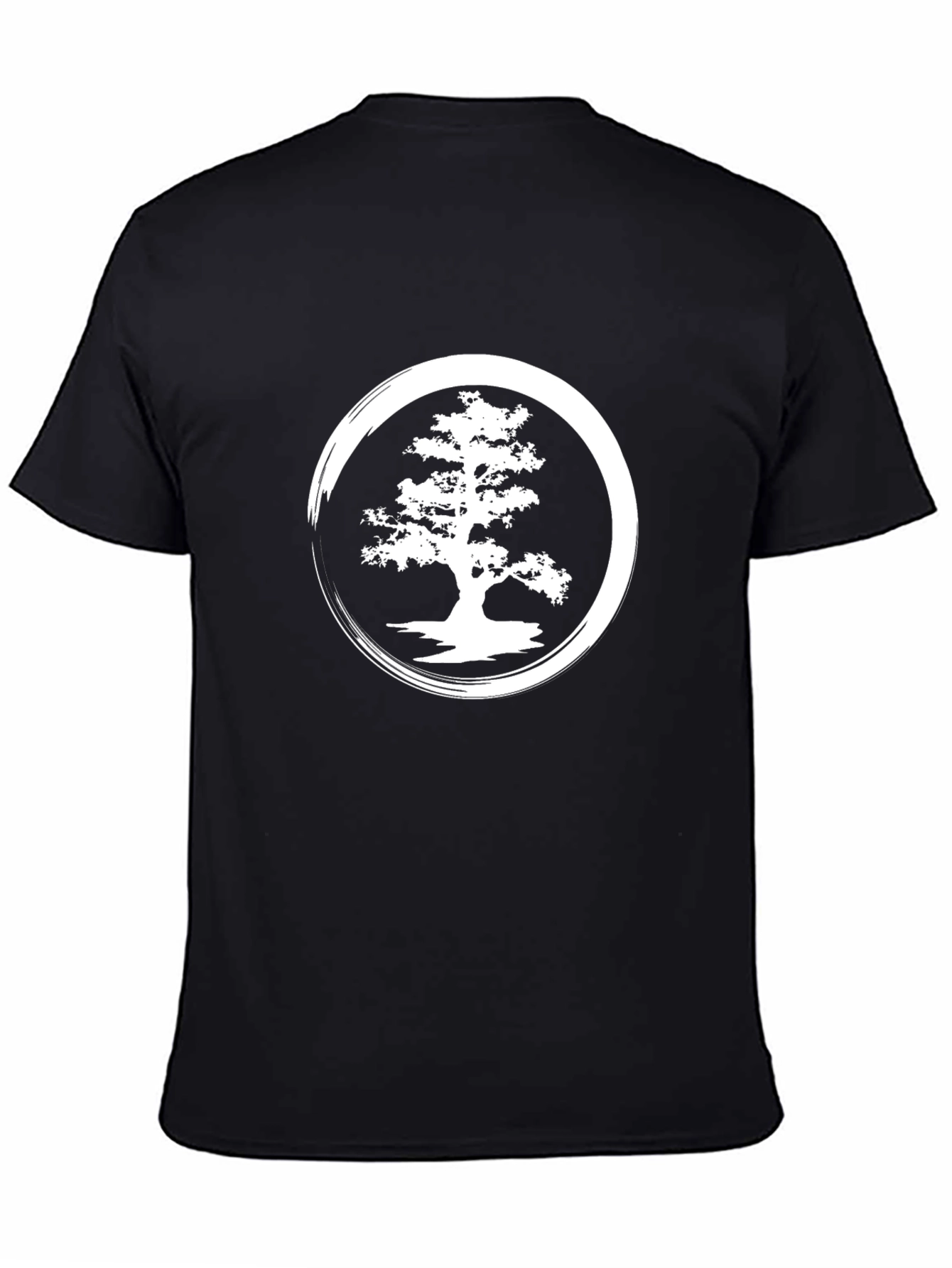 Zen Bonsai Tree Graphic T-Shirt