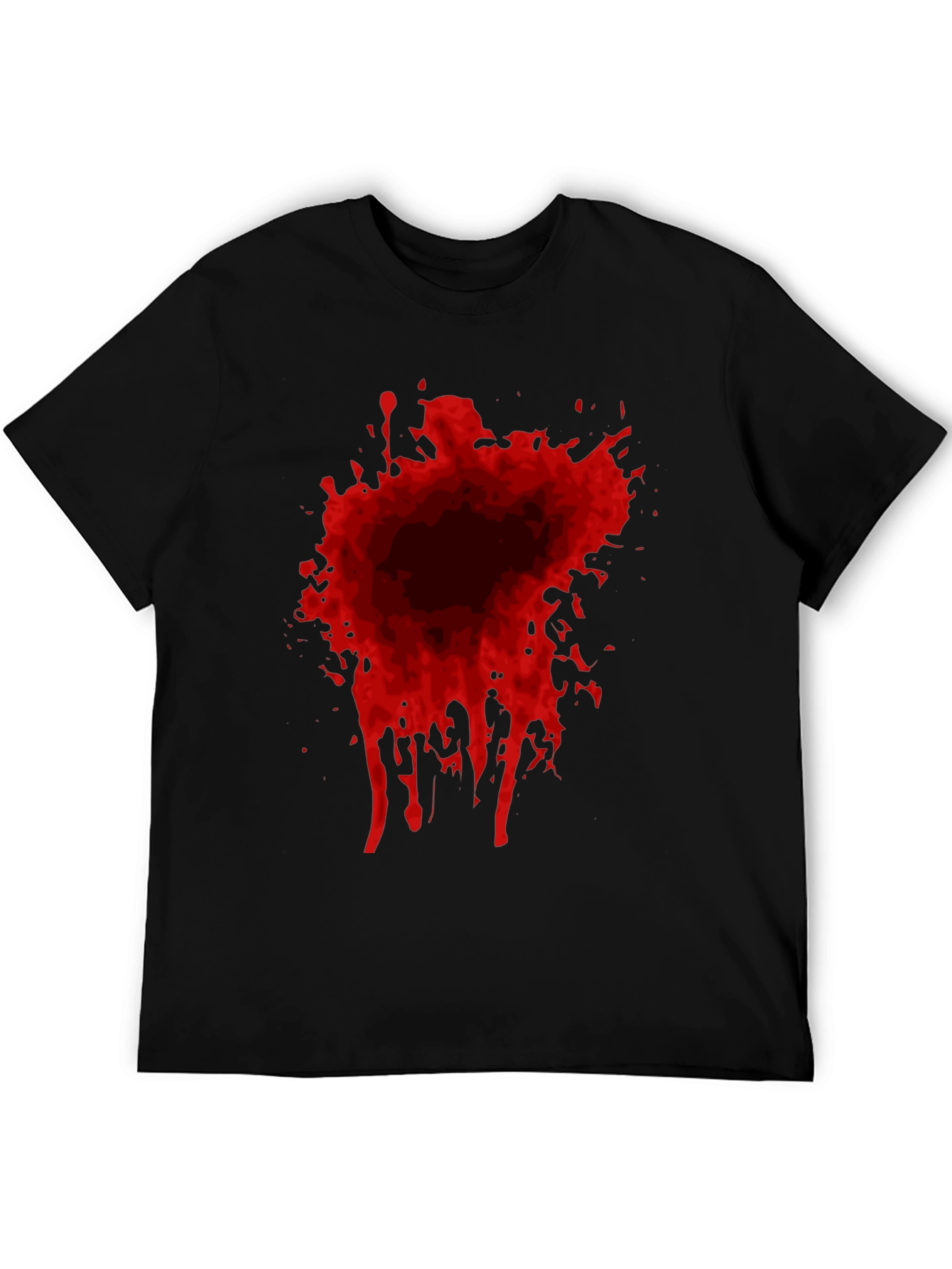 Blood Splatter Graphic T-Shirt