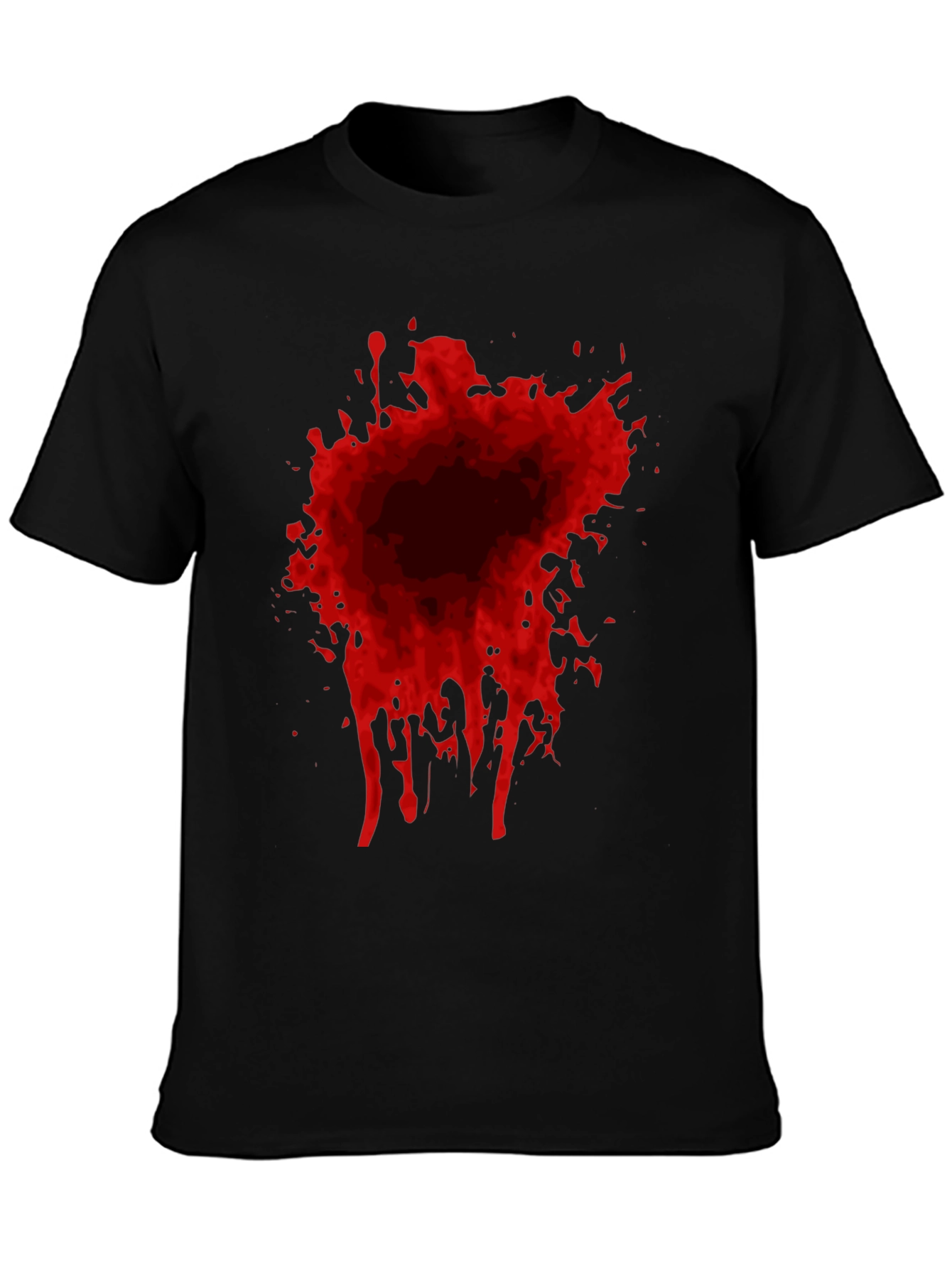 Blood Splatter Graphic T-Shirt