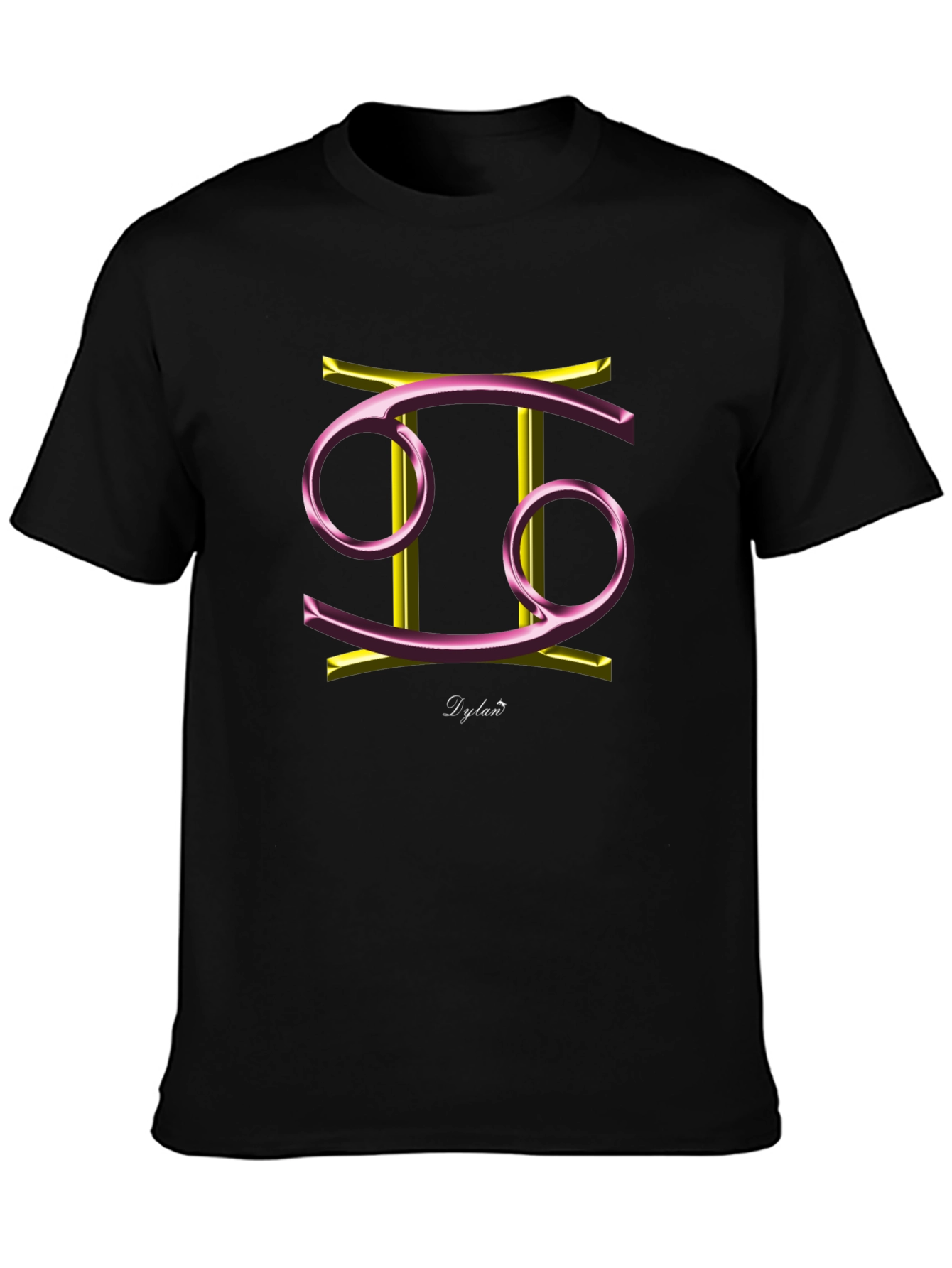 Gemini Zodiac Sign Graphic T-Shirt